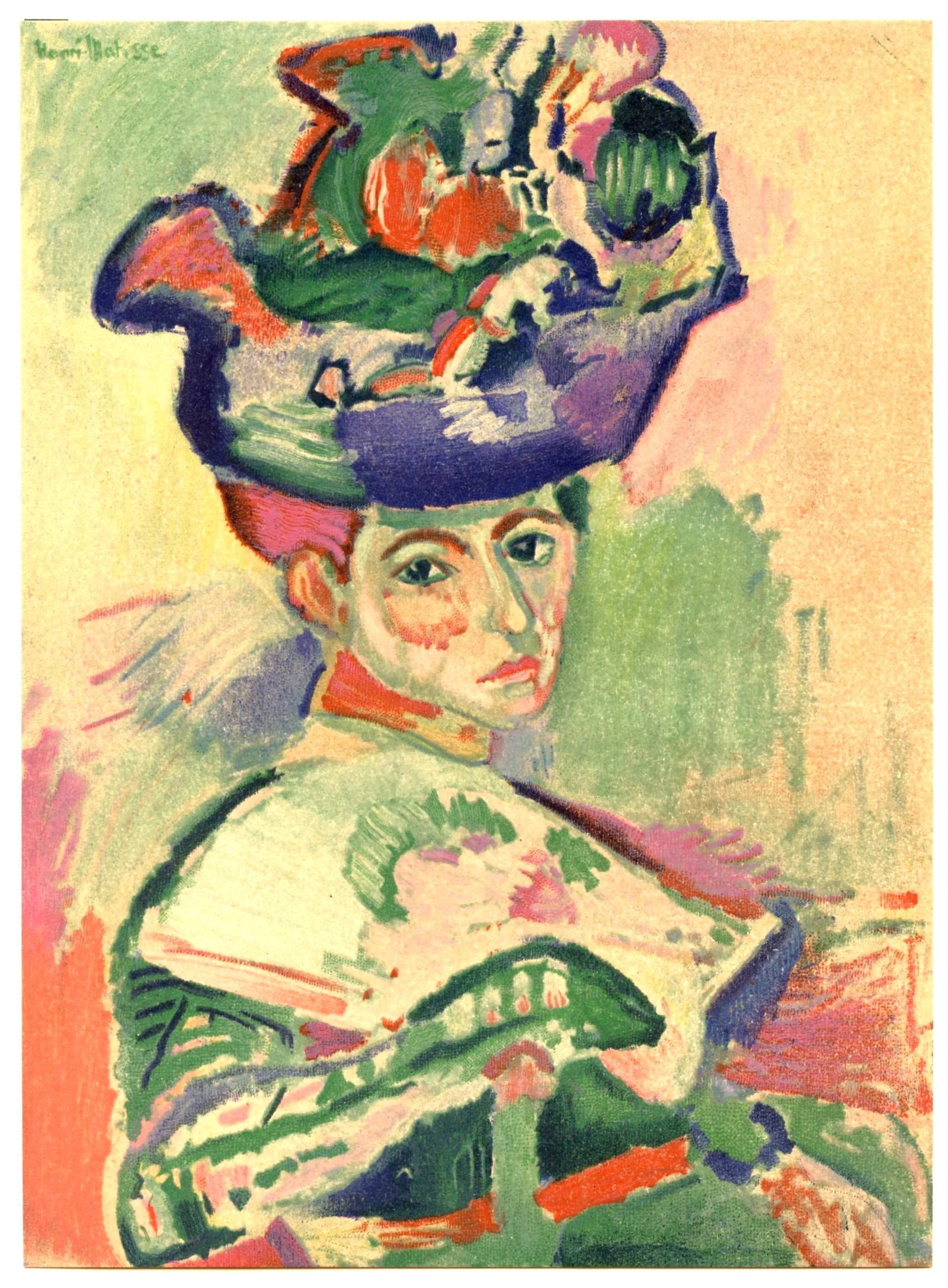 Lithograph - Henri Matisse - Madame Matisse - Portraits par Henri Matisse - 5