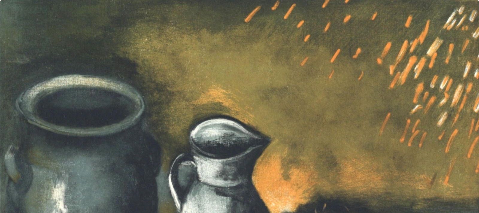 Lithograph - Maurice de Vlaminck - Nature morte au pots - Vlaminck - Signed - 4