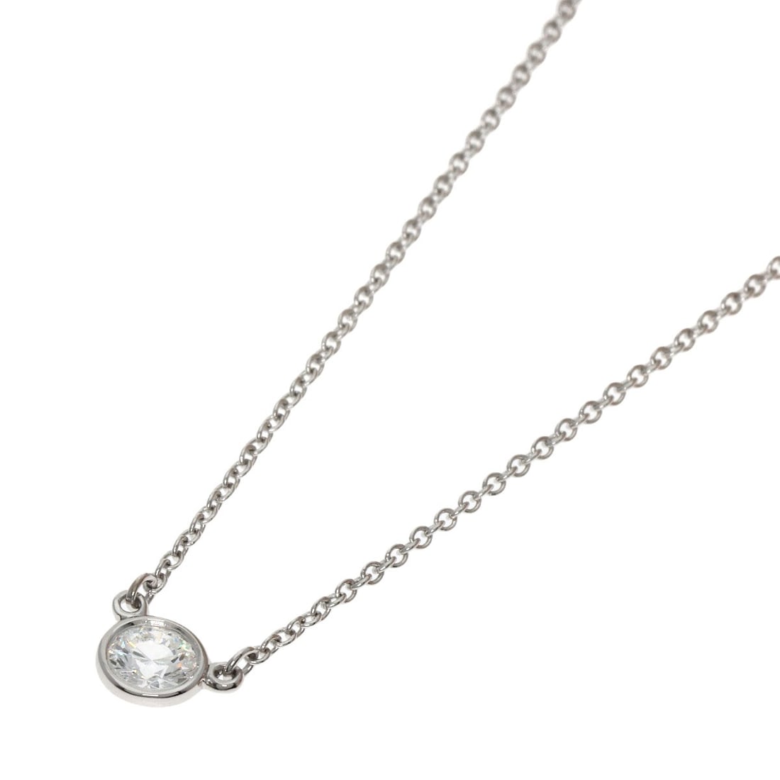 PT950 TIFFANY&Co. By The Yard Diamond Necklace Platinum: PT950 TIFFANY&Co. By The Yard Diamond Necklace Platinum This listing features PT950 TIFFANY&Co. By The Yard Diamond Necklace Platinum. Item specifics are provided below. Item Specifics: Brand: