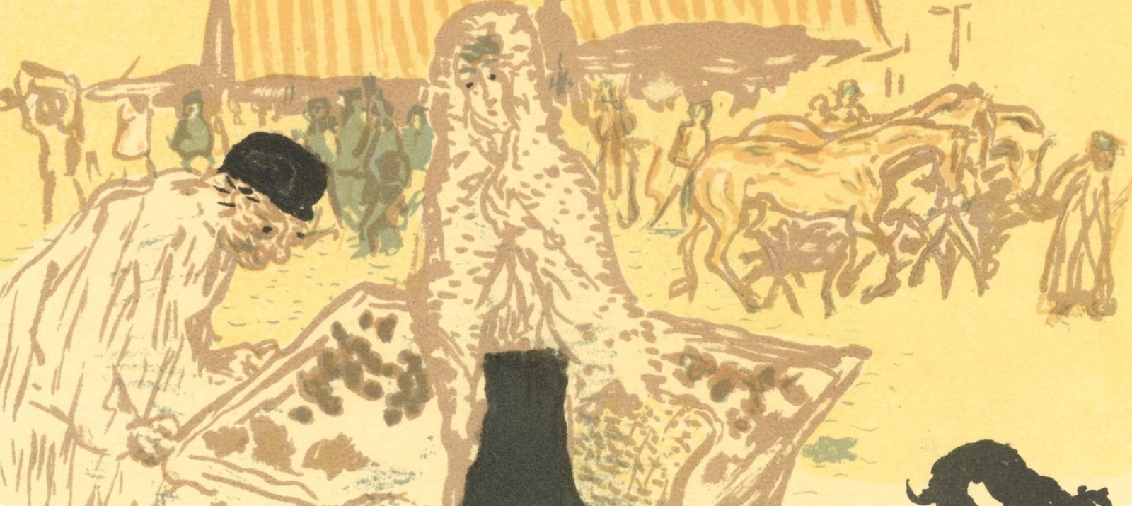 Lithograph - Pierre Bonnard - Marchand des quatre-saisons - Bonnard Lithographe - 2