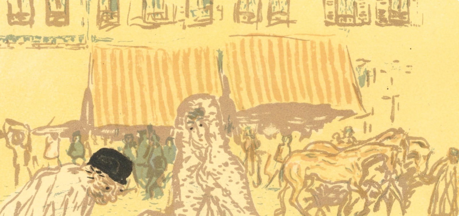 Lithograph - Pierre Bonnard - Marchand des quatre-saisons - Bonnard Lithographe - 3