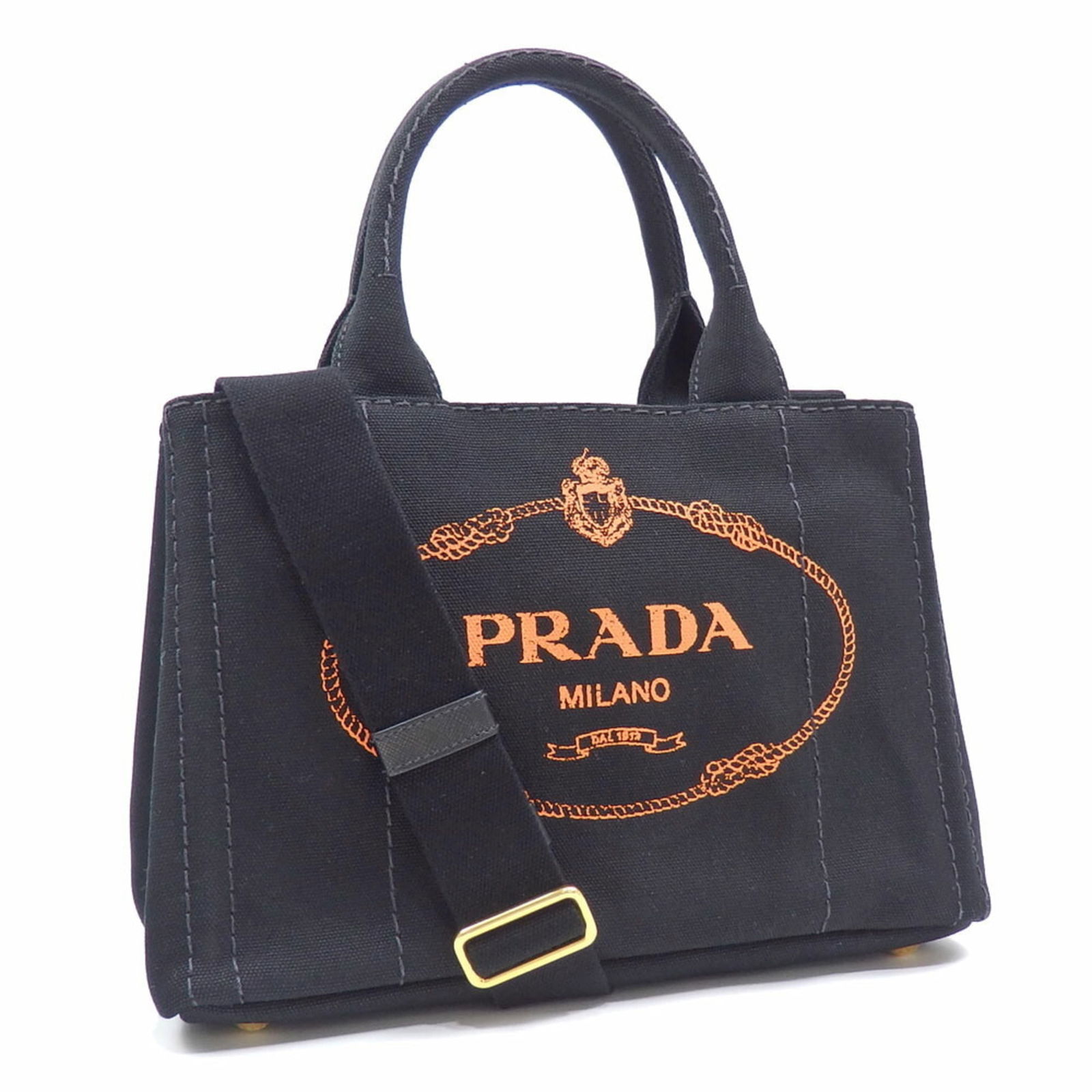 Canvas Prada Tote Bag (1 of 6)