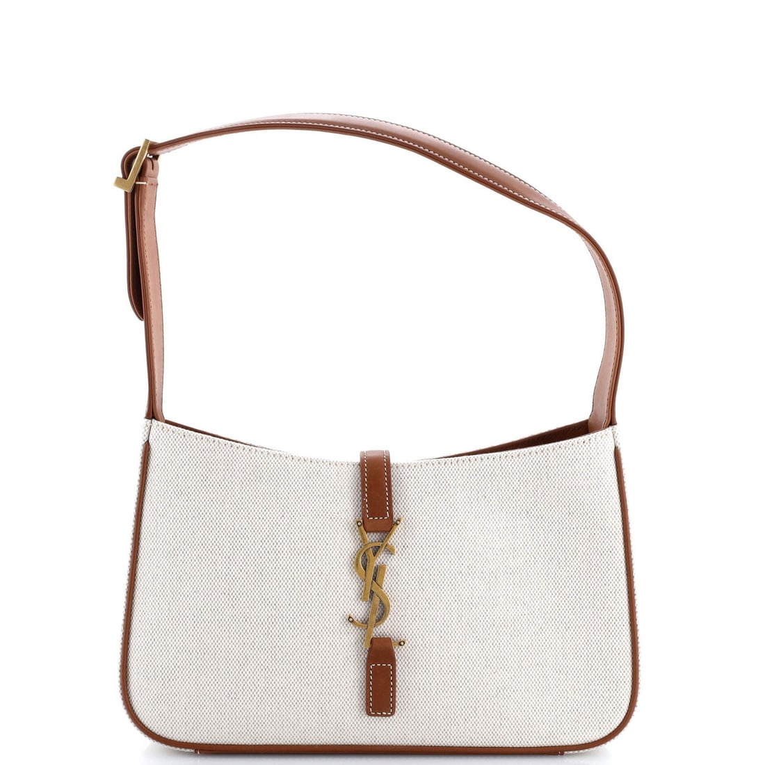 Small Saint Laurent Le 5 a 7 Hobo Canvas (1 of 8)