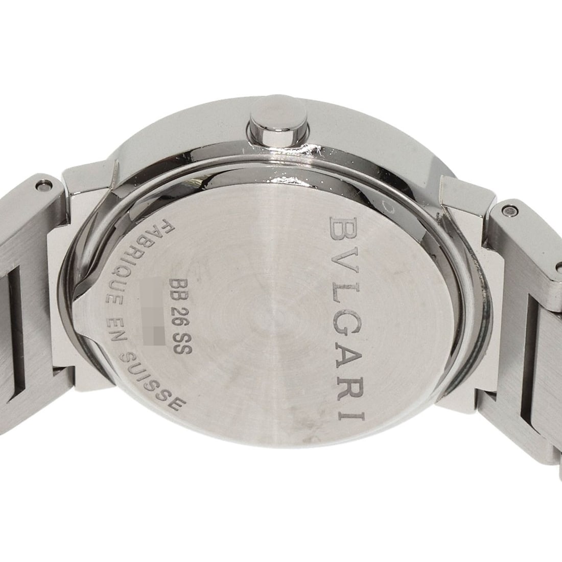 Stainless BVLGARI 12P Diamond Watches BB26BSS/ 12 - 7
