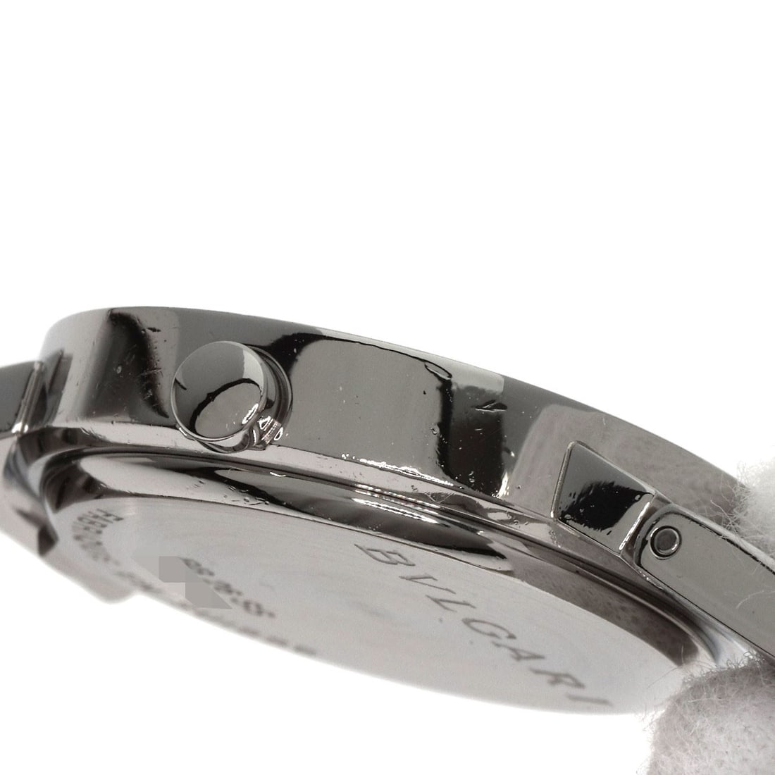 Stainless BVLGARI 12P Diamond Watches BB26BSS/ 12 - 9