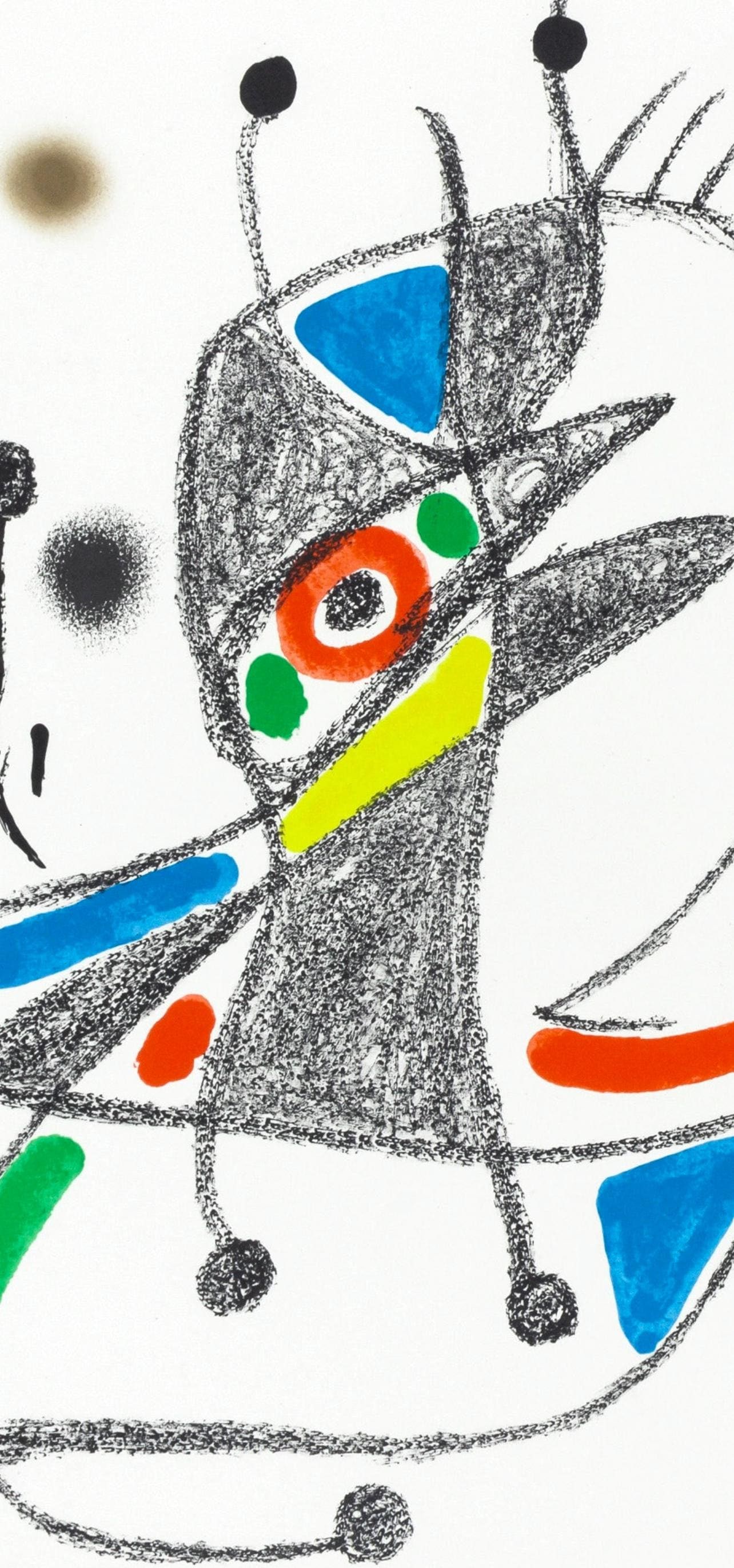 Lithograph - Joan Miro - Composition (Mourlot - 1051-1072) - Maravillas con Variaciones acrsticas - 2