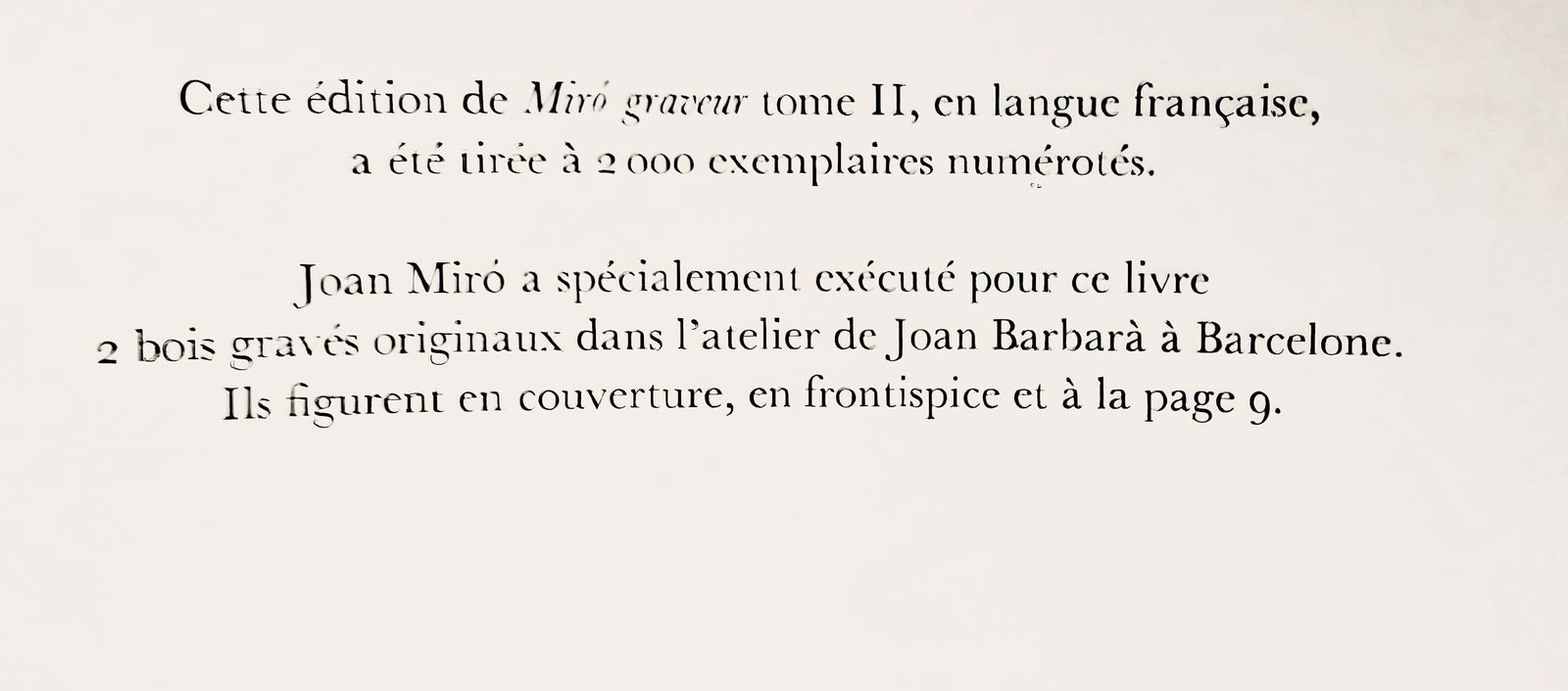 Woodcut - Joan Mir - Composition (Dupin 1291) - Mir Graveur - 7