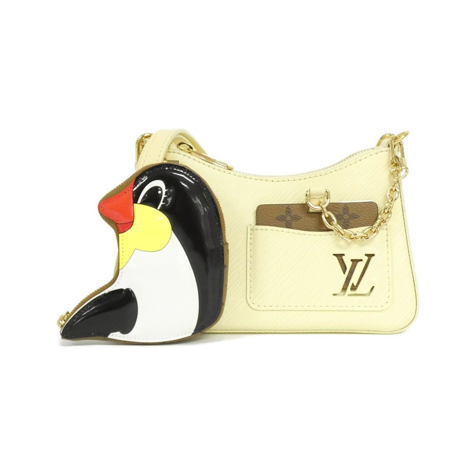 Leather Louis Vuitton Shoulder Bag: Leather Louis Vuitton Shoulder Bag This listing features Leather Louis Vuitton Shoulder Bag. Item specifics are provided below. Item Specifics: Brand: Louis Vuitton Type: Shoulder Bag Material: