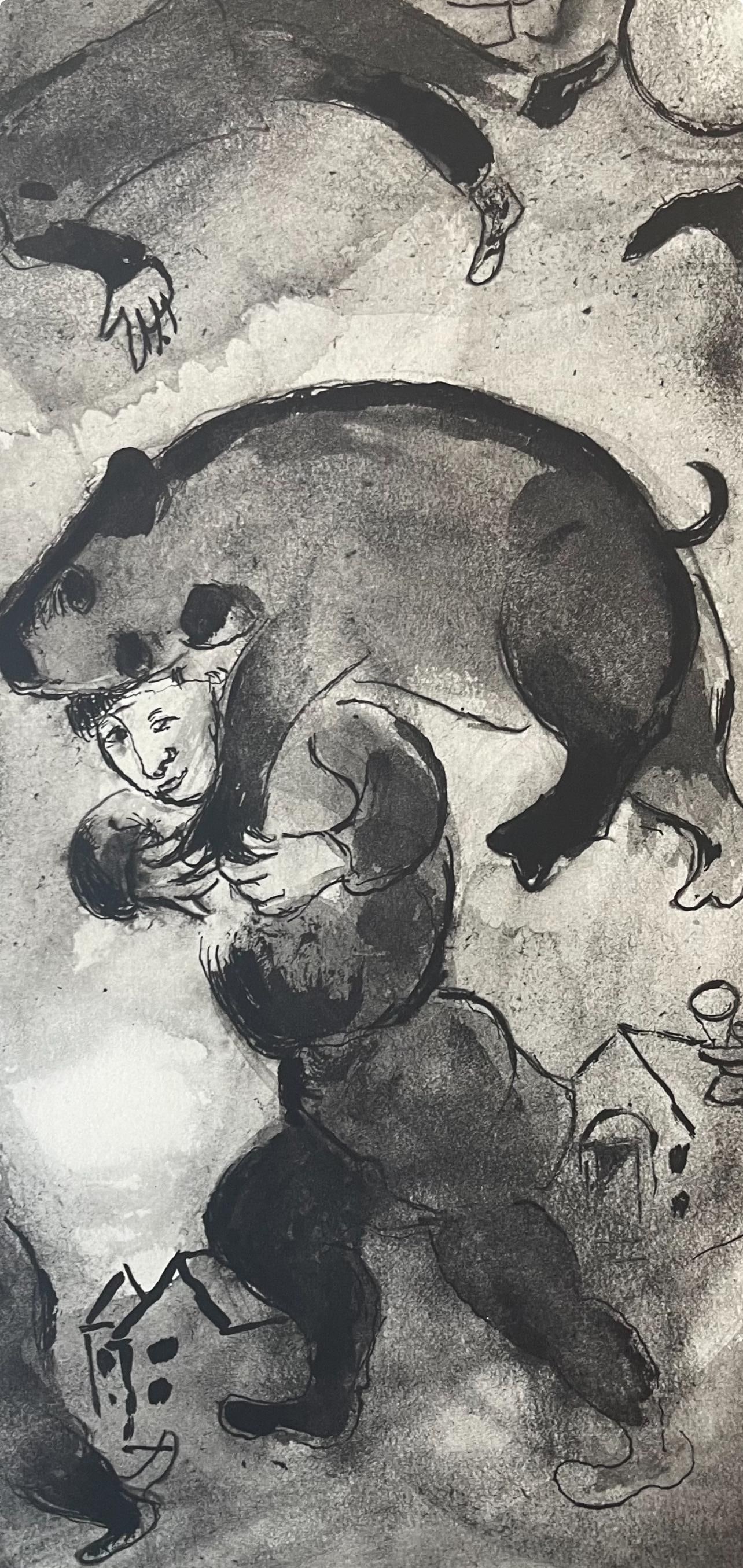 Lithograph - Marc Chagall - Composition - Contes de Boccace - Verve: Revue Artistique et Littraire - 2