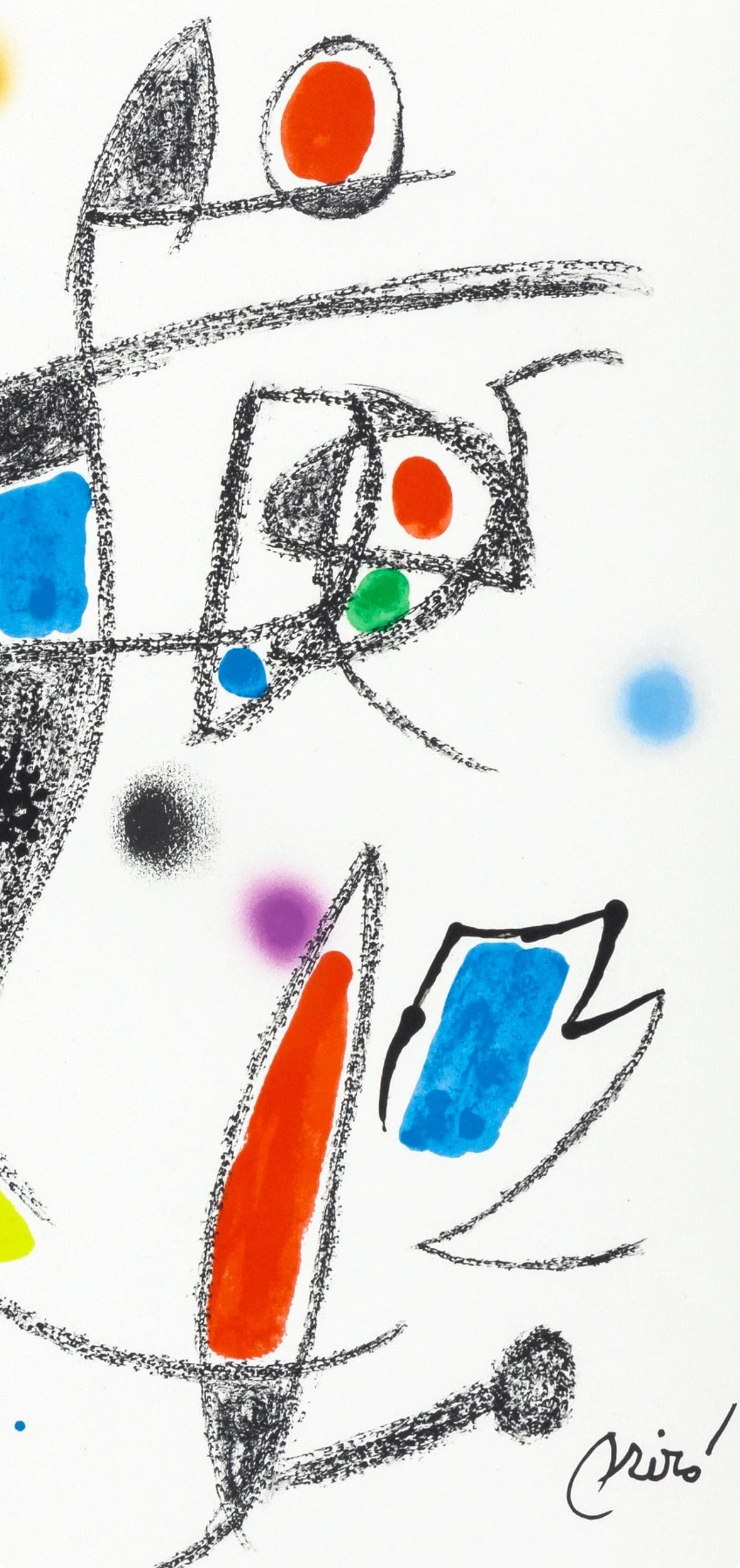 Lithograph - Joan Miro - Composition (Mourlot - 1051-1072) - Maravillas con Variaciones acrsticas - 4