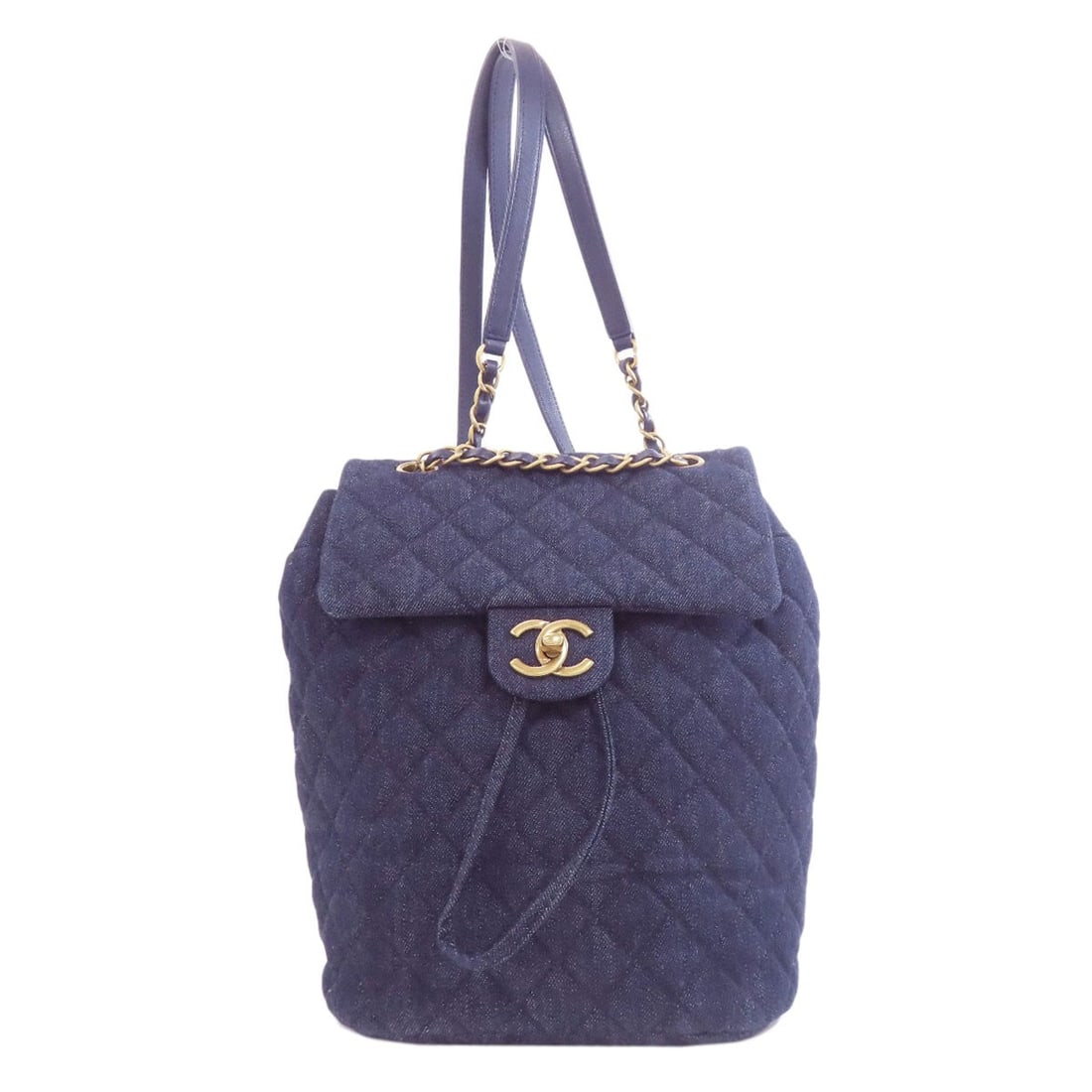 Denim CHANEL Matelasse COCO Mark GoldHardware Backpack ? Daypack: Denim CHANEL Matelasse COCO Mark GoldHardware Backpack ? Daypack This listing features Denim CHANEL Matelasse COCO Mark GoldHardware Backpack ? Daypack. Item specifics are provided below. Item Specifi