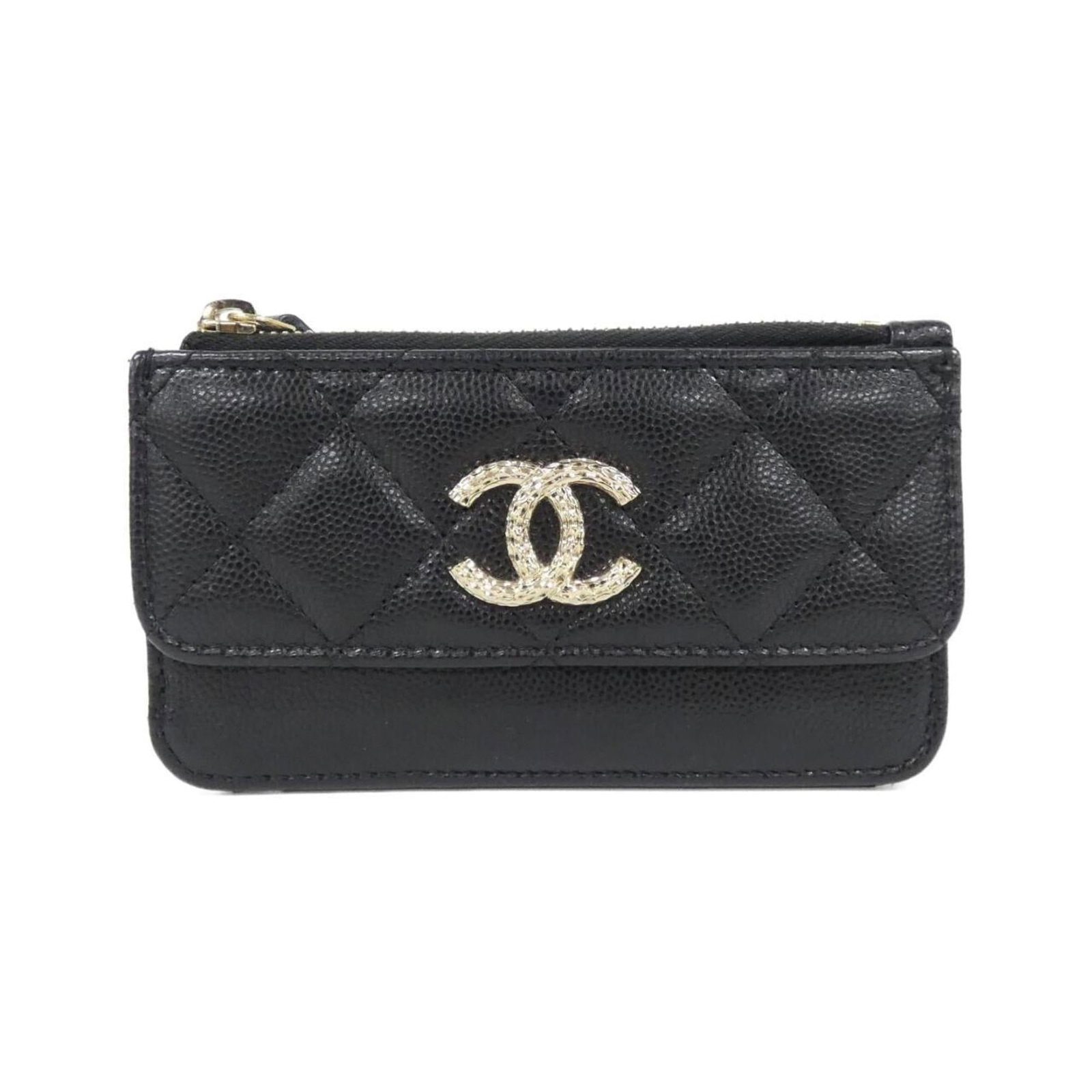 Calfskin Chanel Business Card Case Grained: Calfskin Chanel Business Card Case Grained This listing features Calfskin Chanel Business Card Case Grained. Item specifics are provided below. Item Specifics: Brand: Chanel Type: Business Card Case G