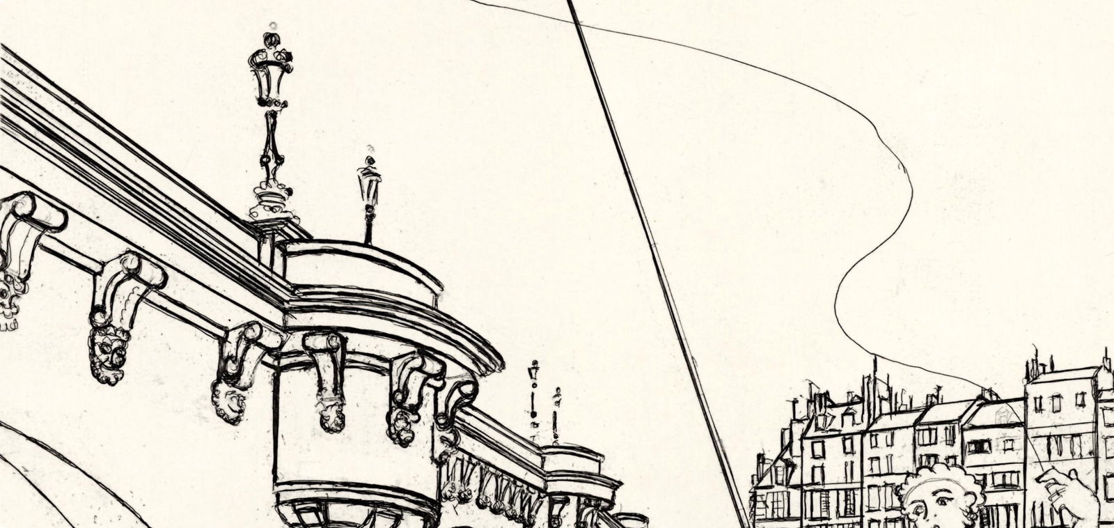 Etching - Andr Derain - Le Pont Neuf - A La gloire Paris - 4