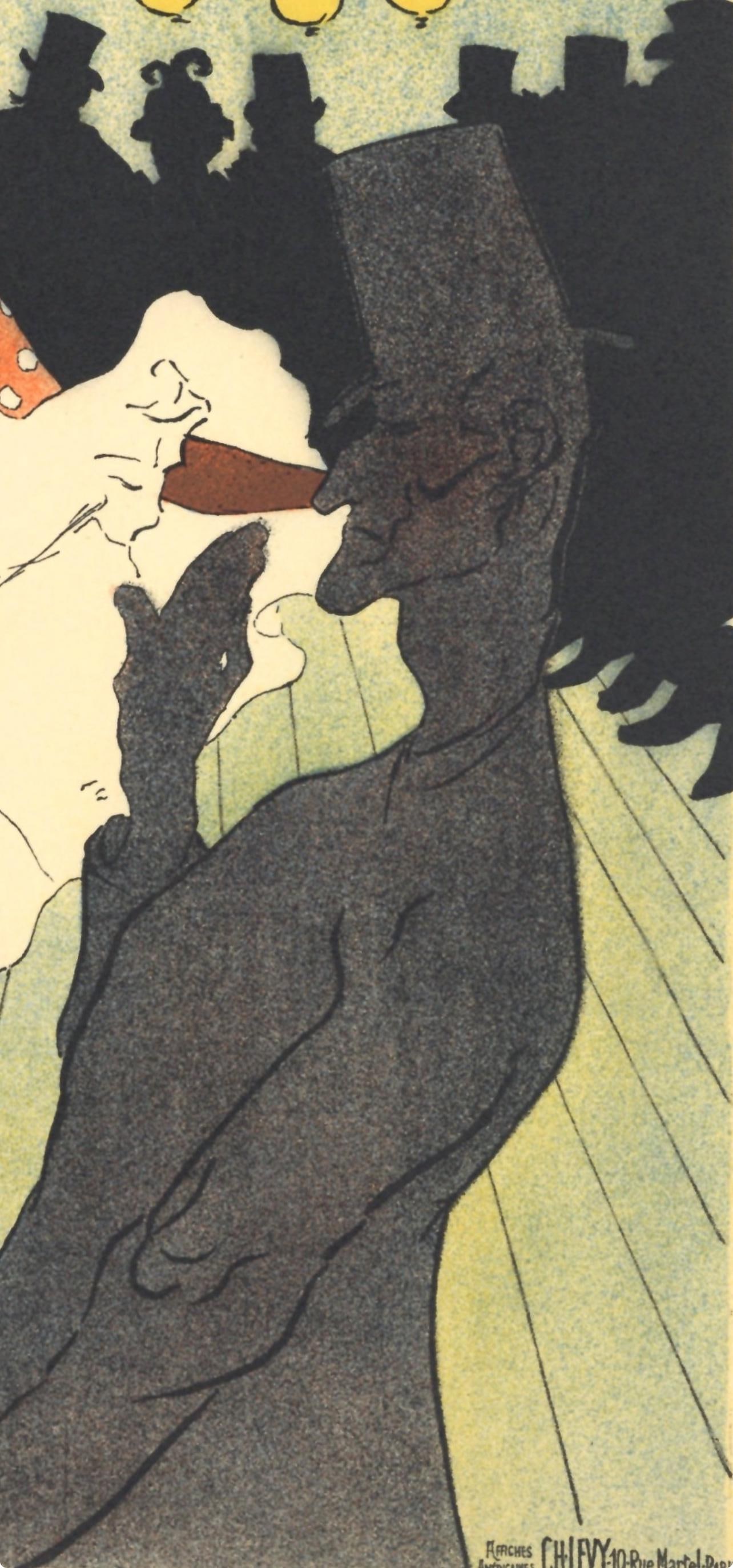 Lithograph - Henri de Toulouse-Lautrec - Moulin Rouge - La Goulue - Les Affiches De Toulouse-Lautrec - 2