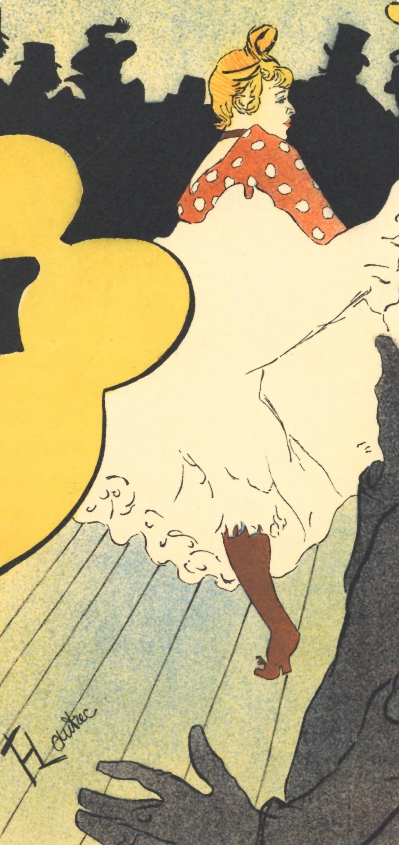 Lithograph - Henri de Toulouse-Lautrec - Moulin Rouge - La Goulue - Les Affiches De Toulouse-Lautrec - 3