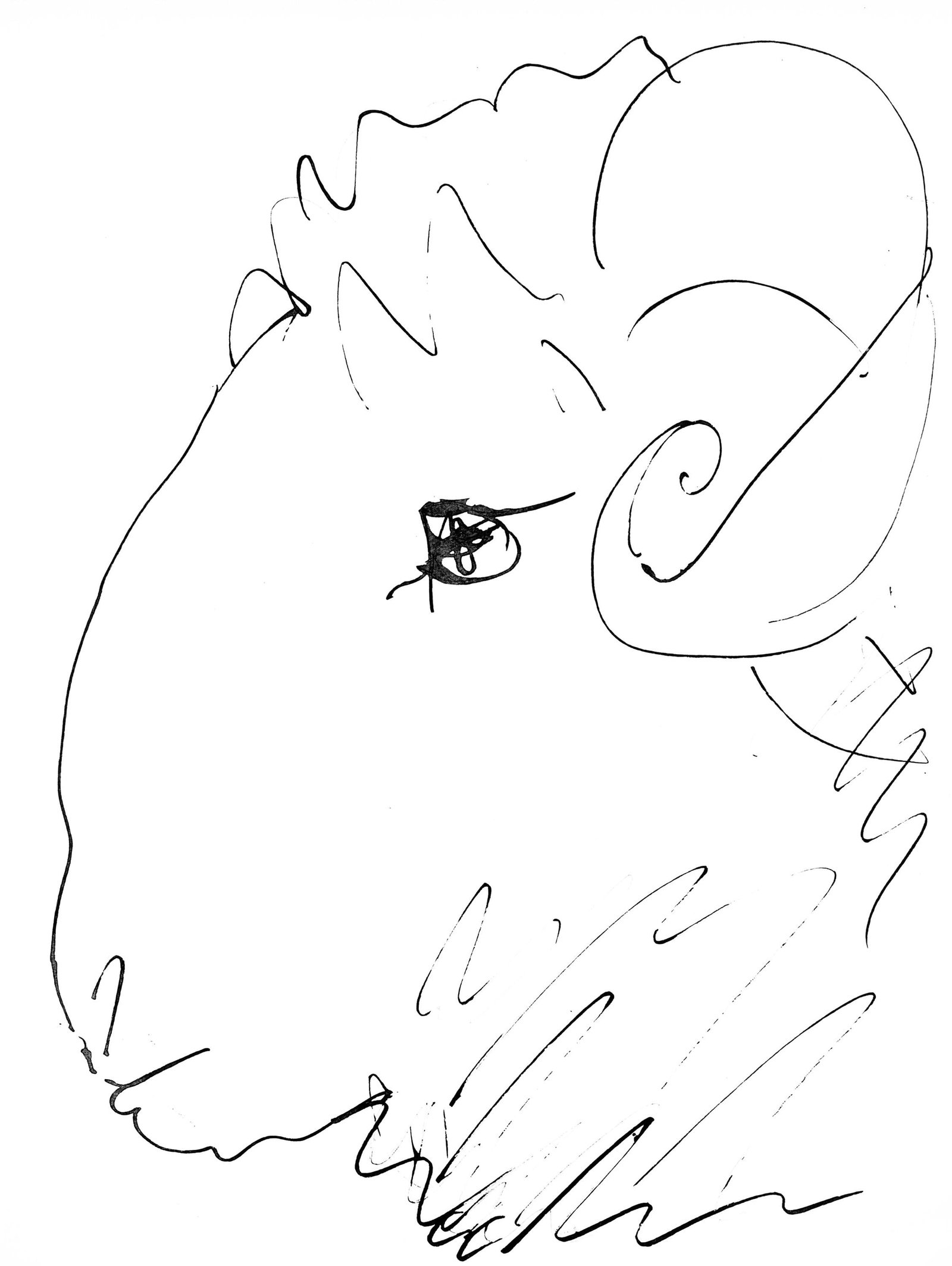 Collotype - Pablo Picasso - Tte de blier (Cramer 84; Johnson/ Stein 77) - 40 dessins de Picasso en: Collotype - Pablo Picasso - Tte de blier (Cramer 84; Johnson/ Stein 77) - 40 dessins de Picasso en marge du Buffon This listing features Collotype - Pablo Picasso - Tte de blier (Cramer 84; Johnson/