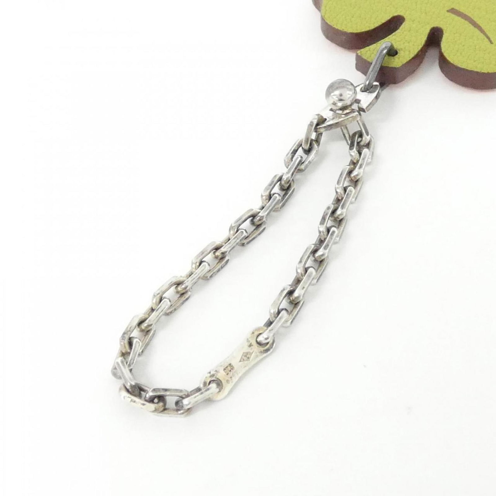 Leather Hermes Keyring Chevre - 6