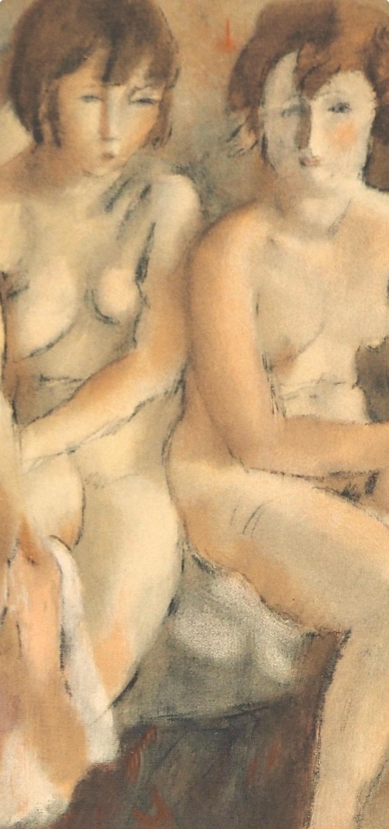 Lithograph - Jules Pascin - Deux nus - Pascin - 4