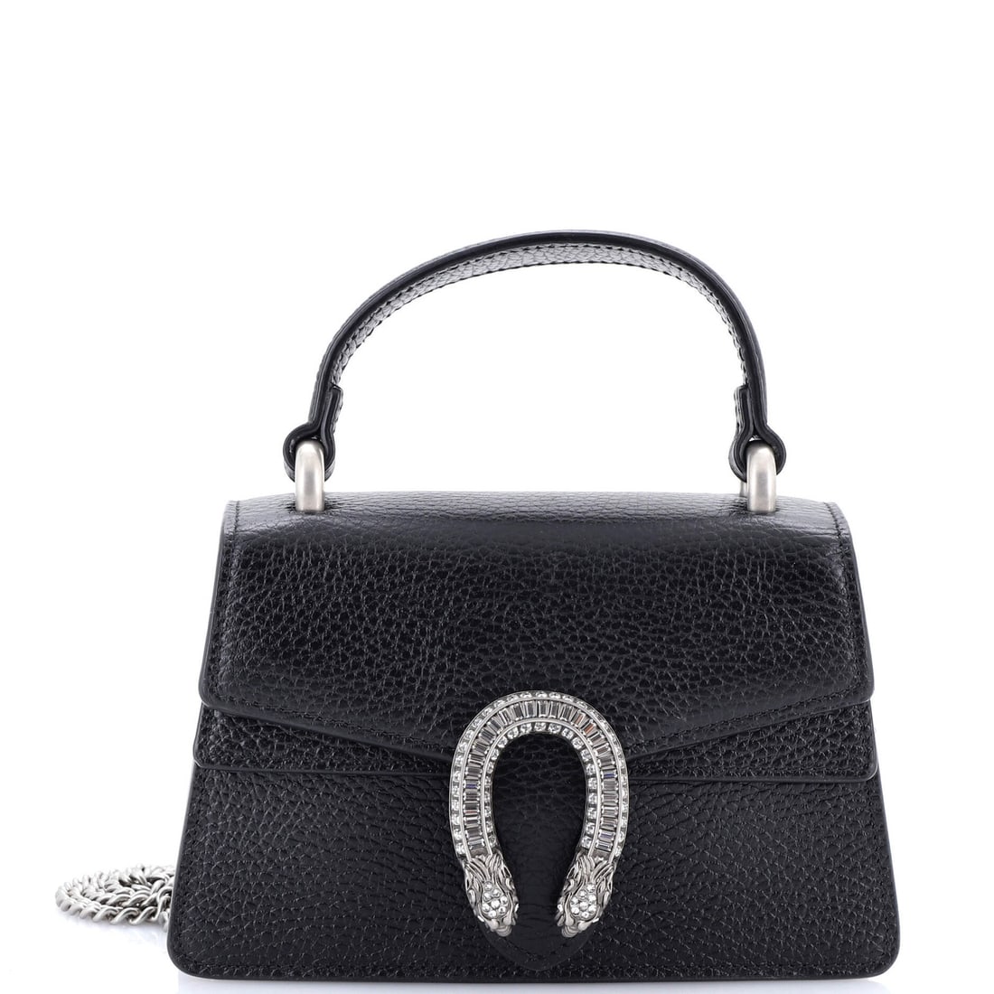 Mini Gucci Dionysus Top Handle Bag Leather with Crystals (1 of 8)
