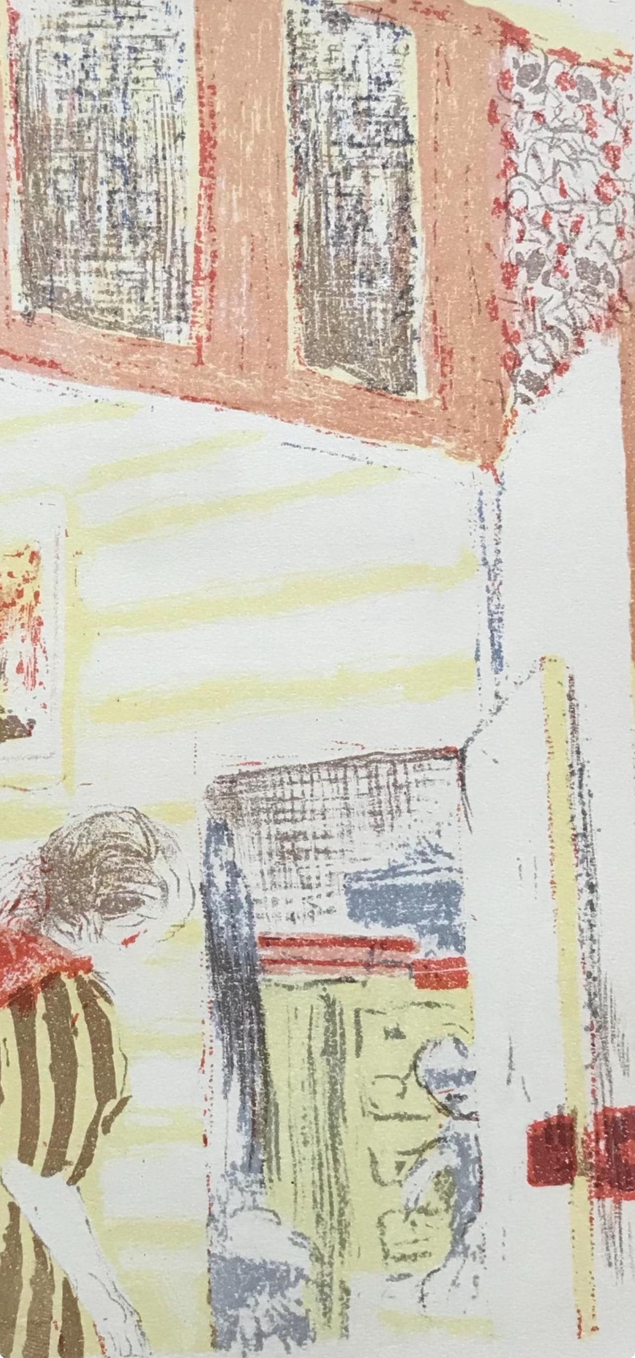 Lithograph - douard Vuillard - Intrieur aux tentures roses - L'uvre grav de Vuillard - 3