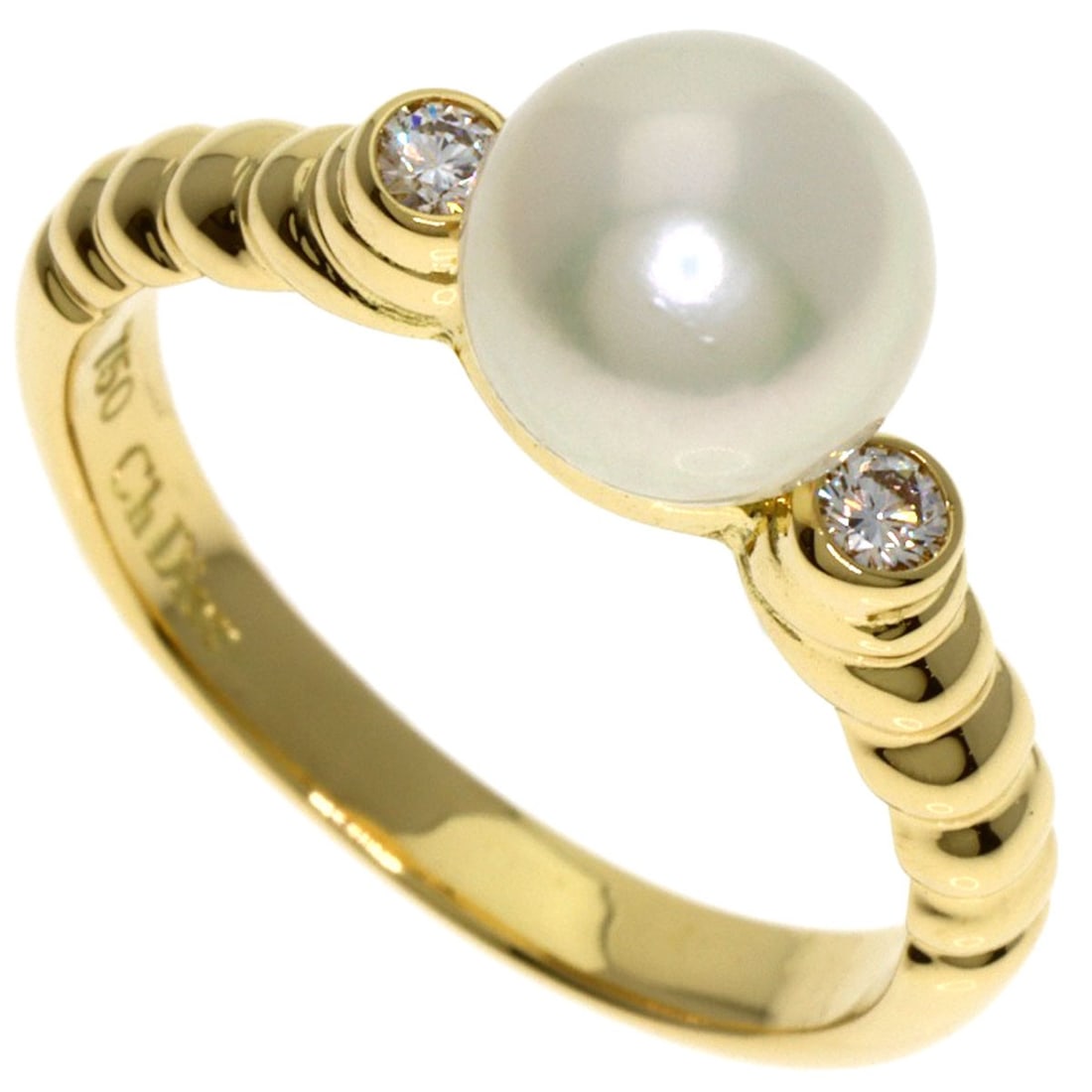 Gold CHRISTIAN DIOR Pearl 2P Diamond Ring K18 Yellow: Gold CHRISTIAN DIOR Pearl 2P Diamond Ring K18 Yellow This listing features Gold CHRISTIAN DIOR Pearl 2P Diamond Ring K18 Yellow. Item specifics are provided below. Item Specifics: Brand: CHRISTIAN DIO