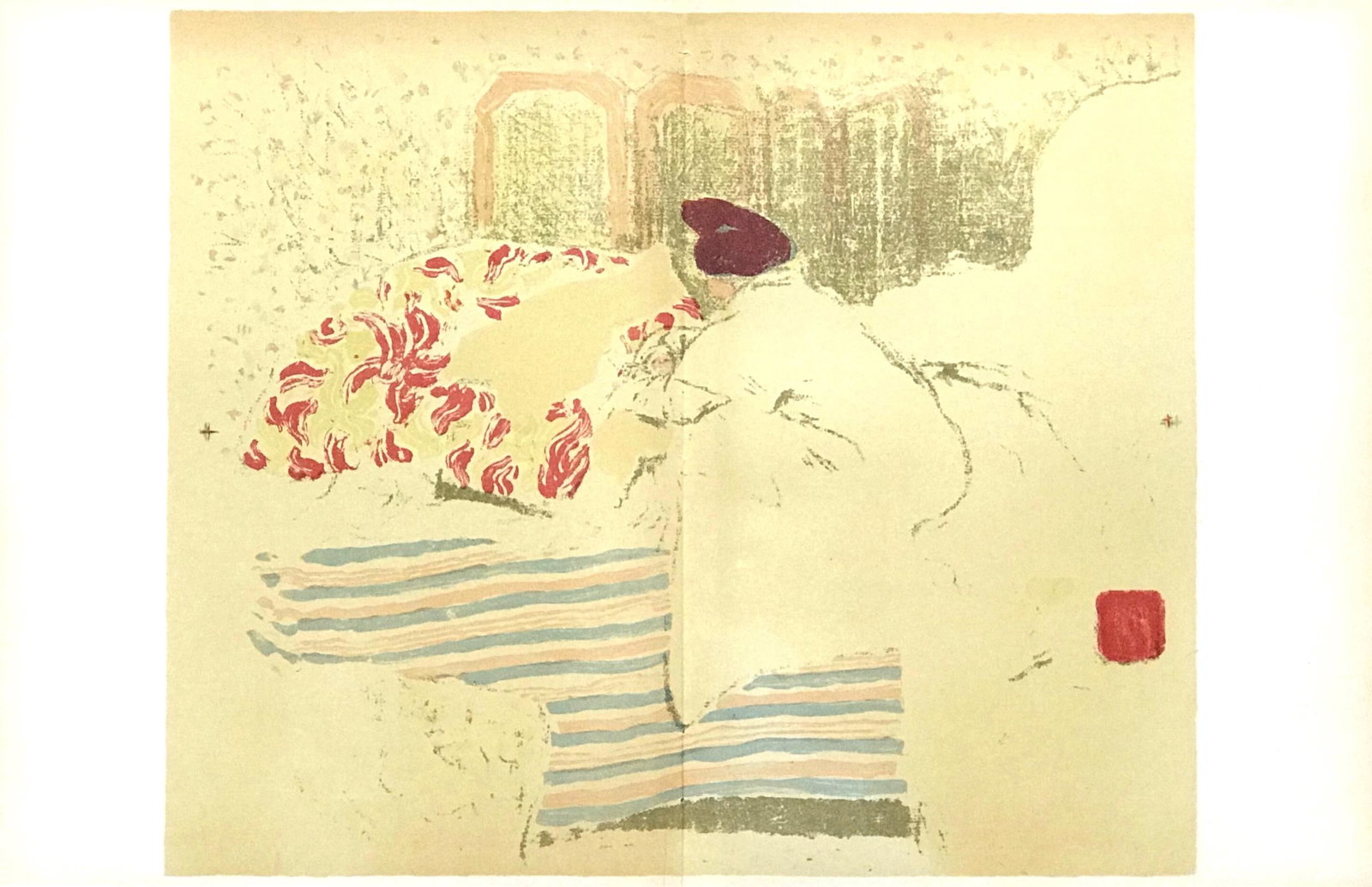 Lithograph - douard Vuillard - La Naissance dAnnette - L'uvre grav de Vuillard - 5