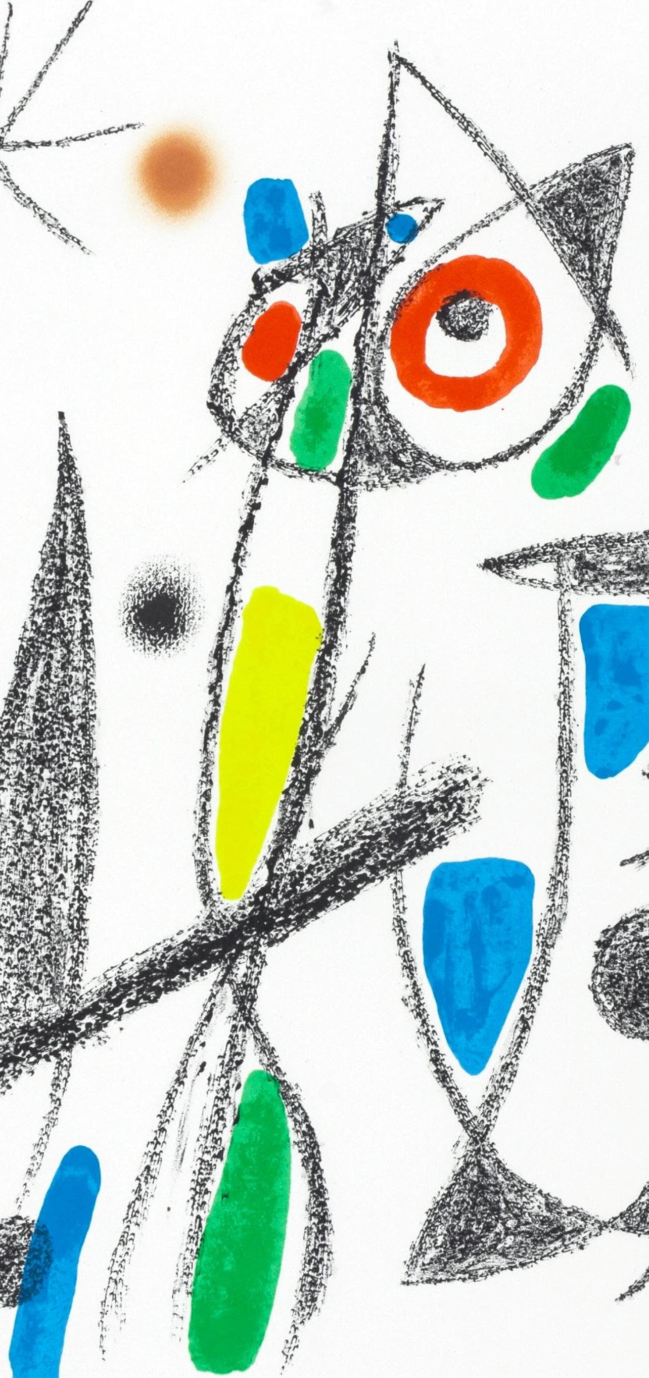 Lithograph - Joan Miro - Composition (Mourlot - 1051-1072) - Maravillas con Variaciones acrsticas - 2