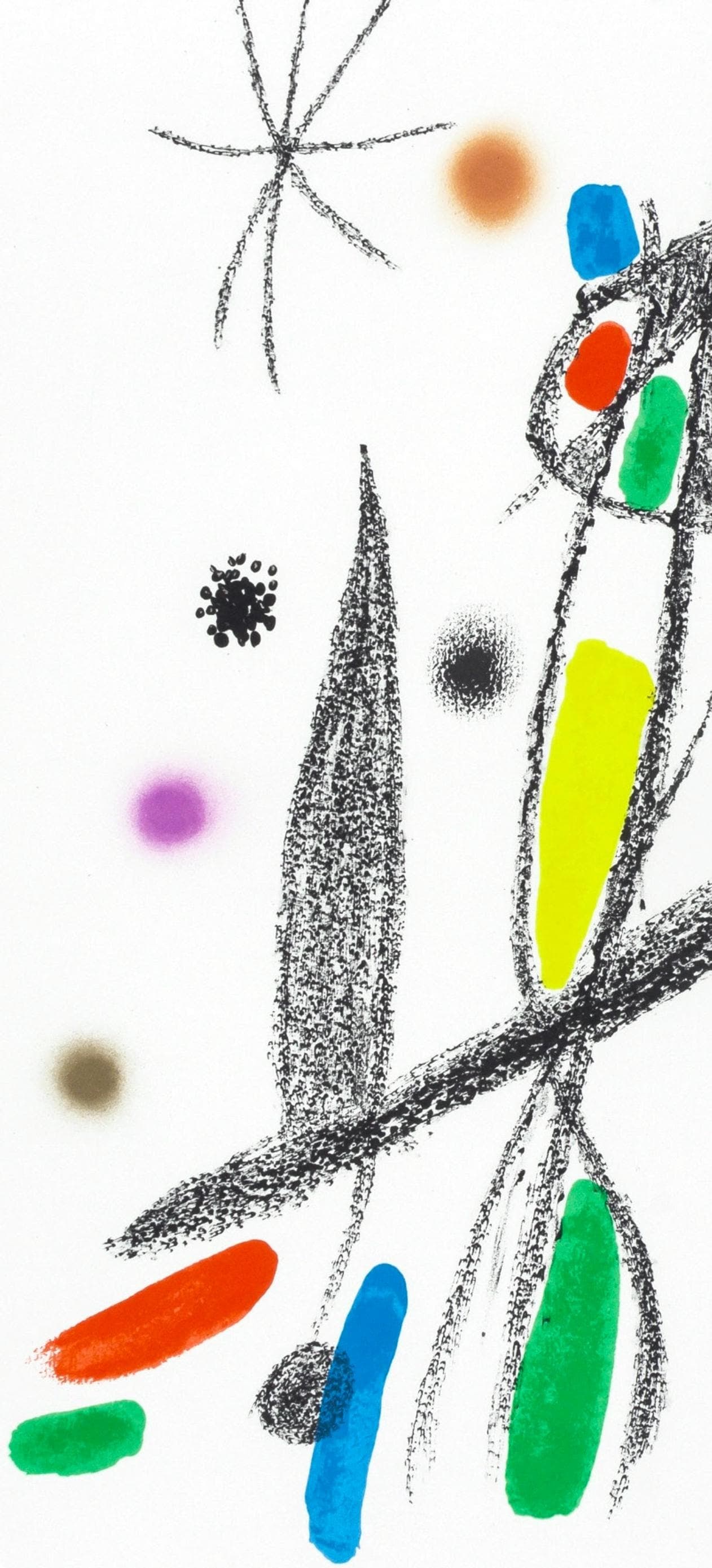 Lithograph - Joan Miro - Composition (Mourlot - 1051-1072) - Maravillas con Variaciones acrsticas - 3