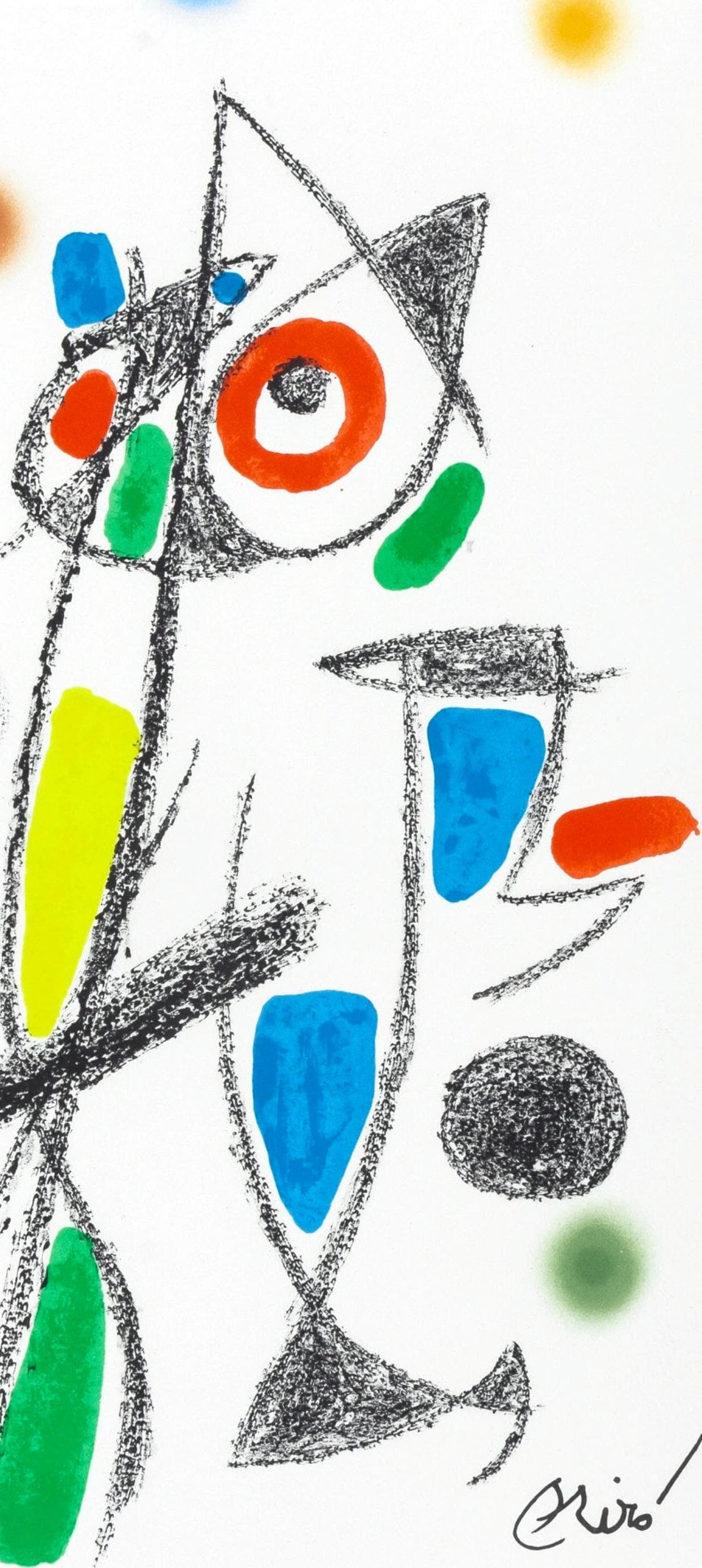 Lithograph - Joan Miro - Composition (Mourlot - 1051-1072) - Maravillas con Variaciones acrsticas - 4