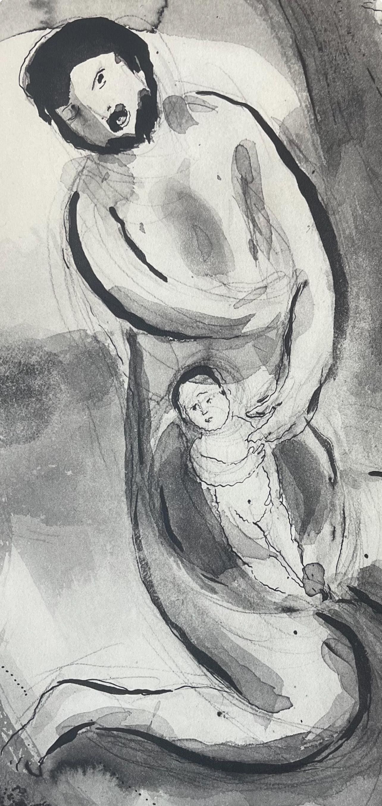 Lithograph - Marc Chagall - Composition - Contes de Boccace - Verve: Revue Artistique et Littraire - 2