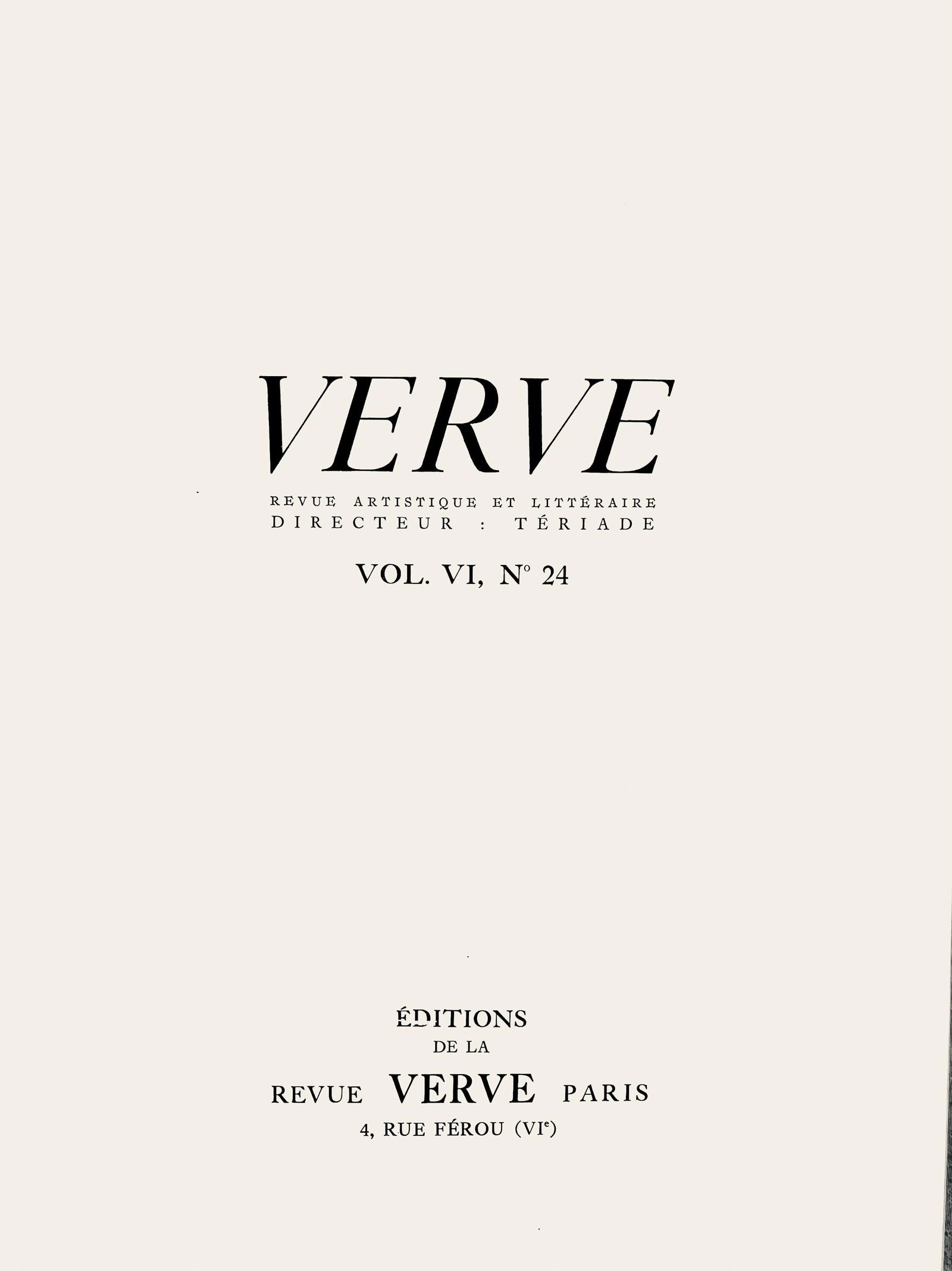 Lithograph - Marc Chagall - Composition - Contes de Boccace - Verve: Revue Artistique et Littraire - 5