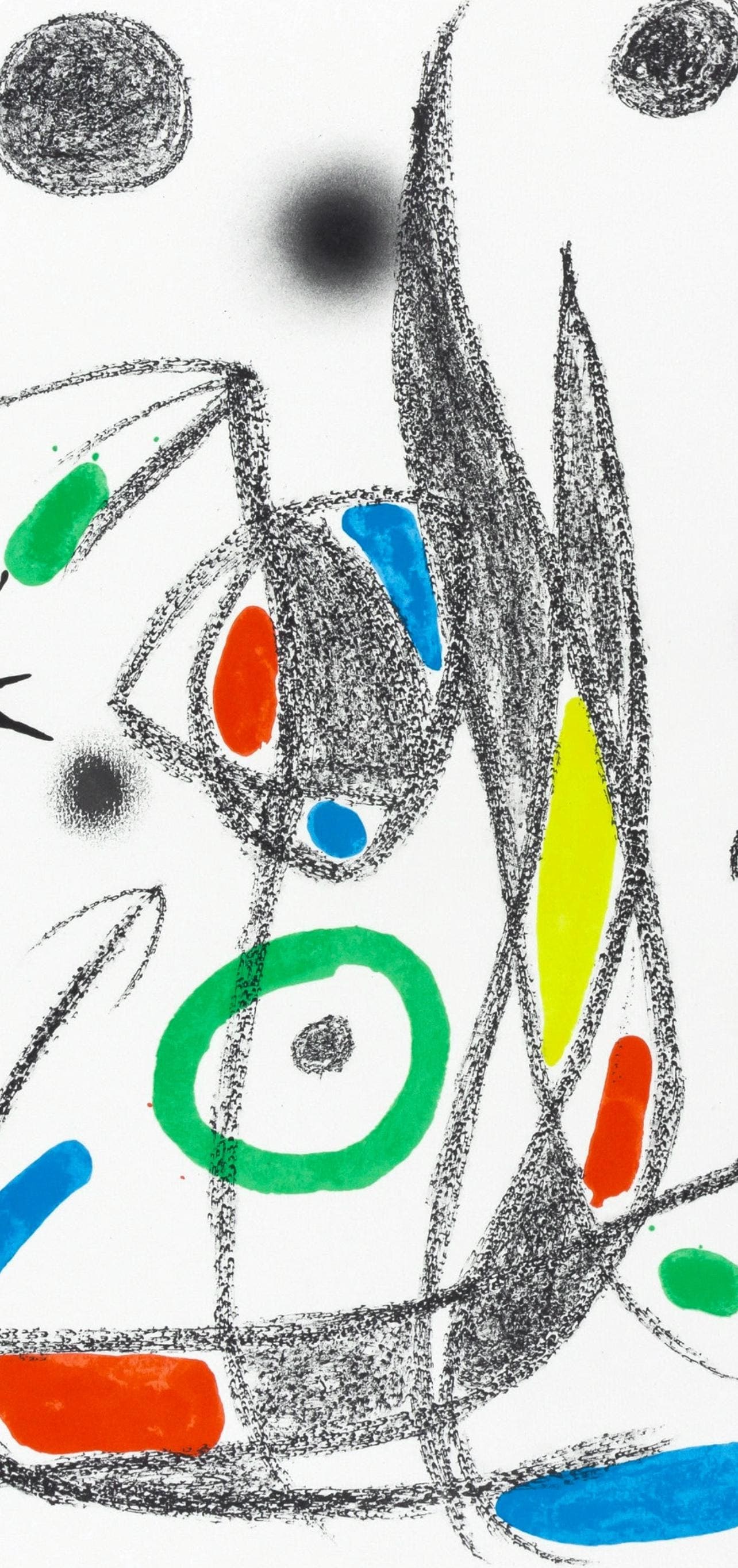 Lithograph - Joan Miro - Composition (Mourlot - 1051-1072) - Maravillas con Variaciones acrsticas - 2