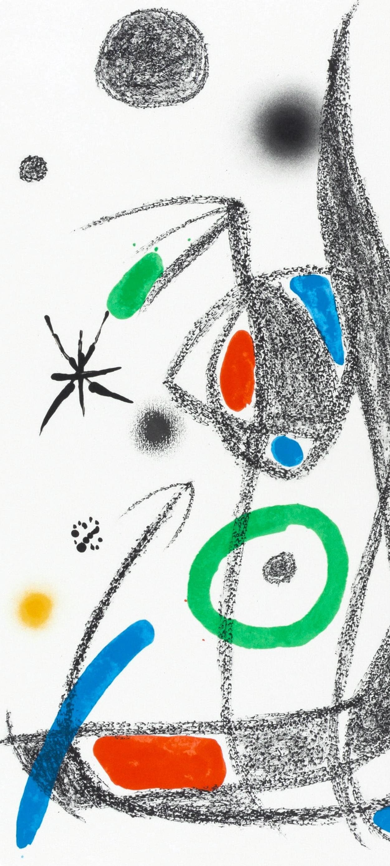Lithograph - Joan Miro - Composition (Mourlot - 1051-1072) - Maravillas con Variaciones acrsticas - 3