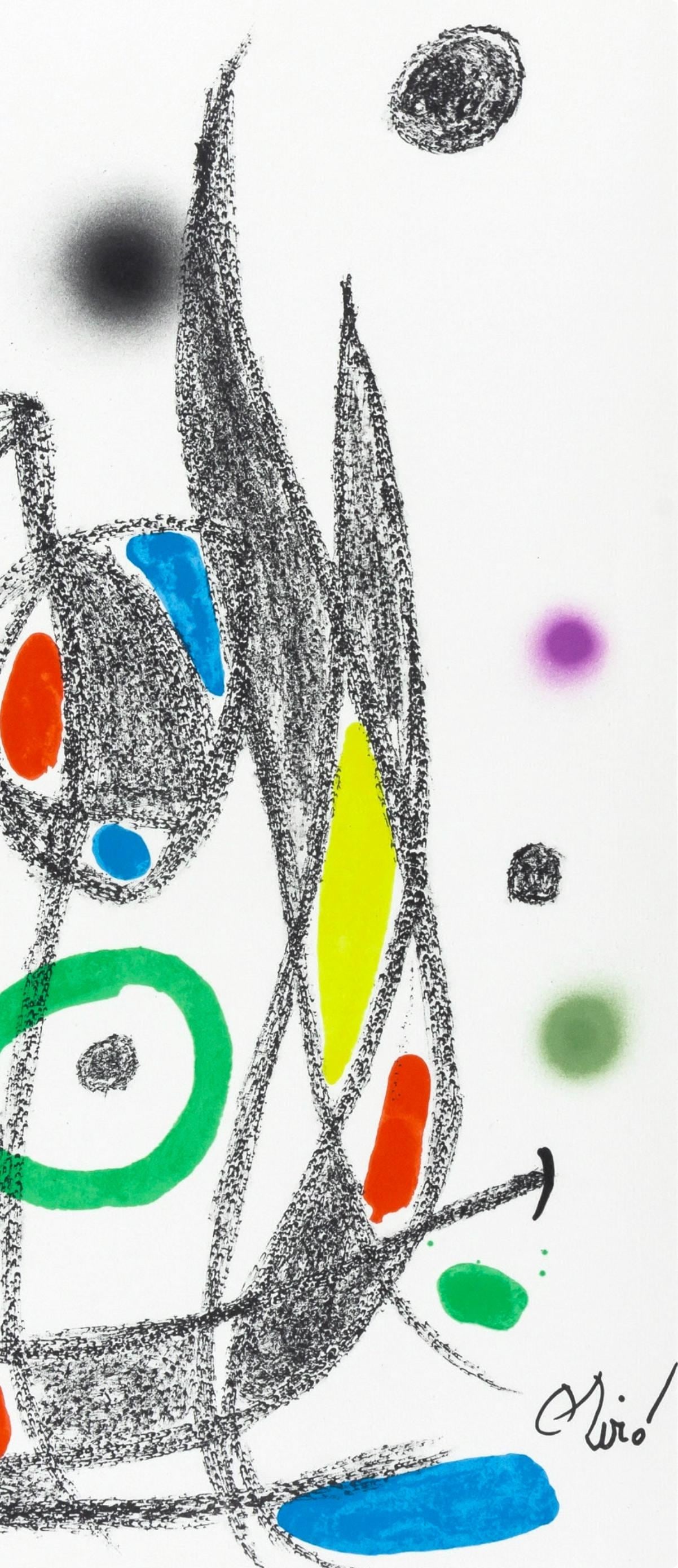 Lithograph - Joan Miro - Composition (Mourlot - 1051-1072) - Maravillas con Variaciones acrsticas - 4