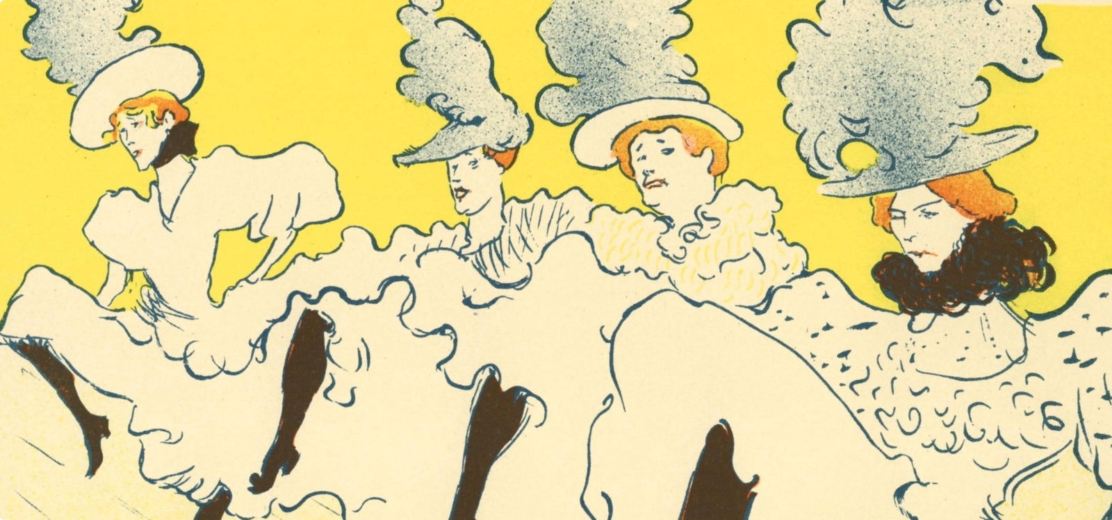 Lithograph - Henri de Toulouse-Lautrec - La Troupe de Mlle nglantine - Les Affiches De - 2