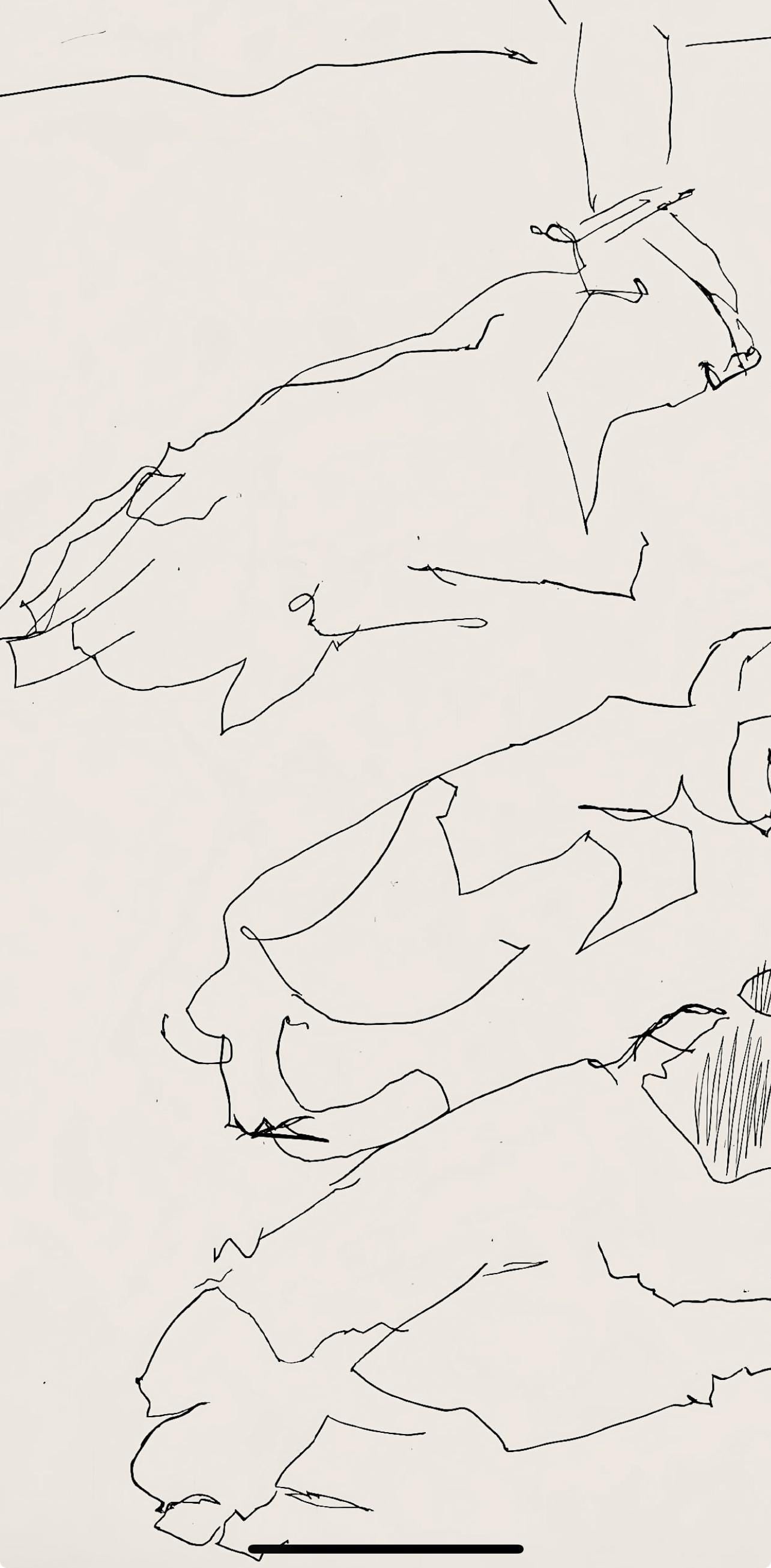 Etching - Jacques Villon - Composition (Ginestet/ Pouillon 42-64) - Hsiode - Les Travaux et les - 3