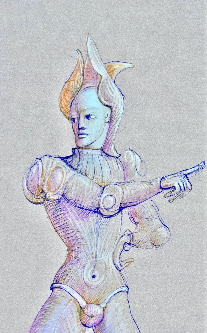 Hliogravure - Lonor Fini - Composition - Fruits de la Passion - XXe sicle - 2