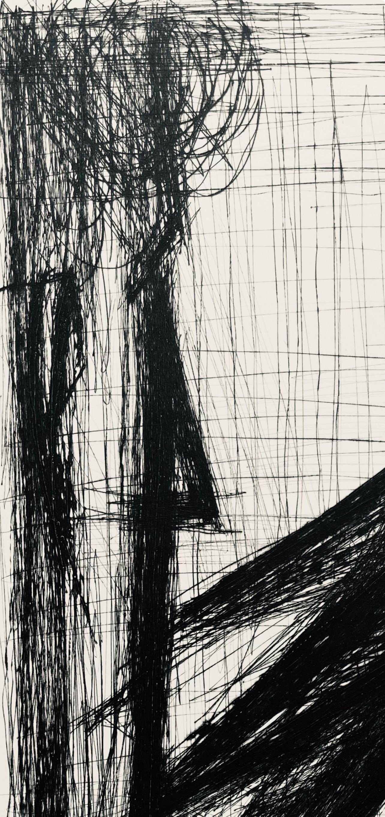 Etching - Bernard Buffet - Composition (Reinz 208-222) - Voyages Fantastiques - 3