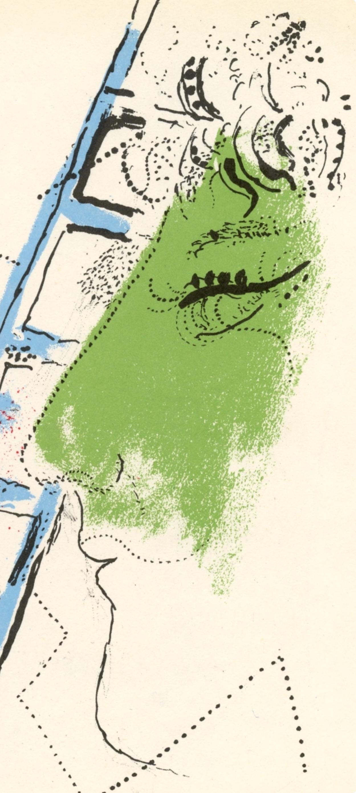 Lithograph - Marc Chagall - Composition (Mourlot 192-207; Cramer 34) - 2