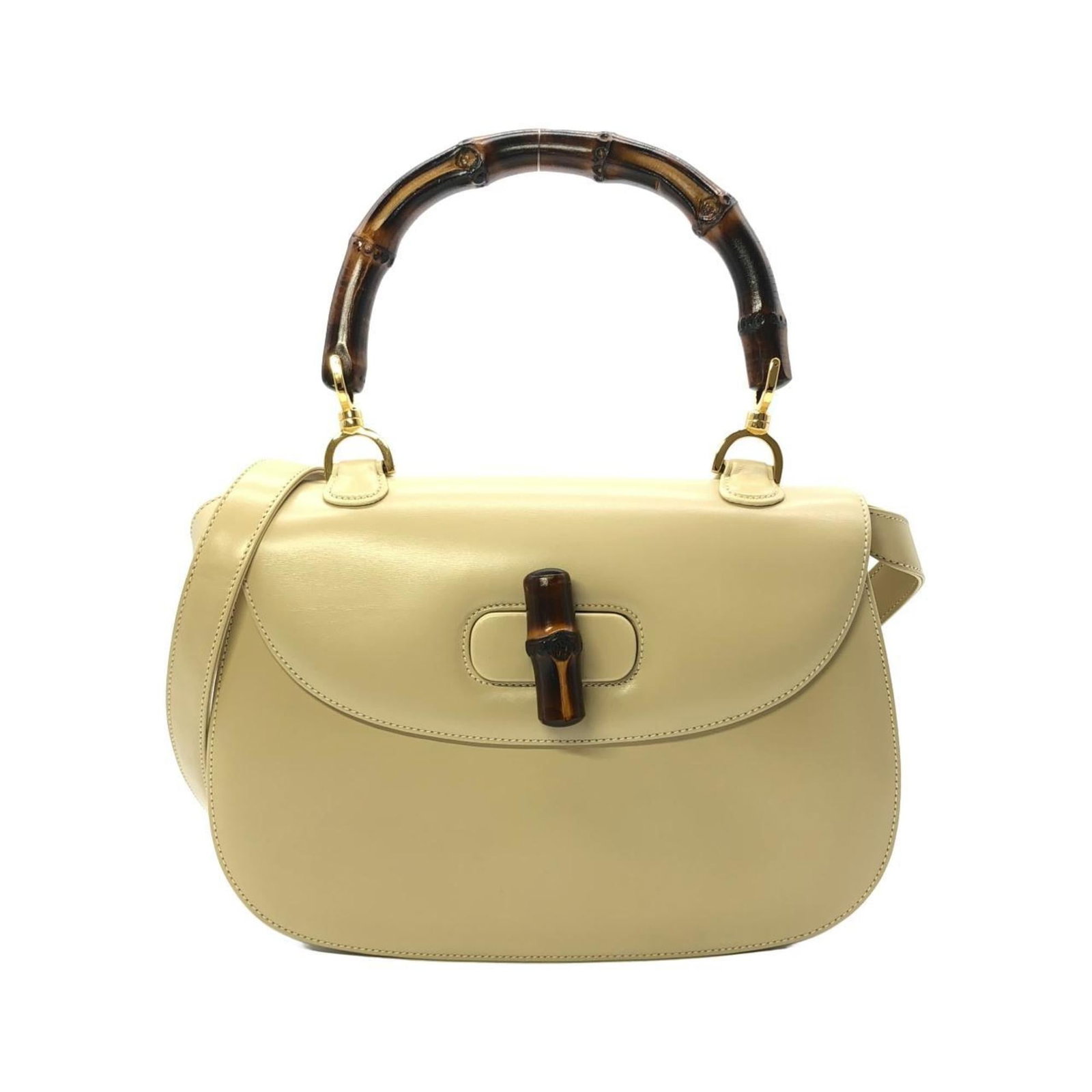 Leather Gucci Handbag (1 of 8)