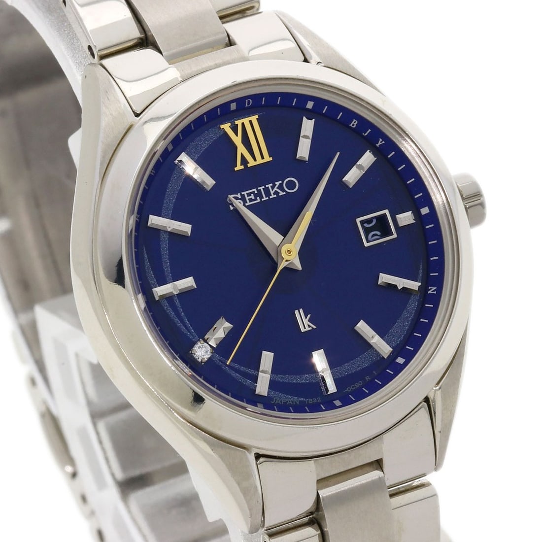 1B32-0BF0 SEIKO Lukia Eternal Blue Limited Watches SSQW075 - 4