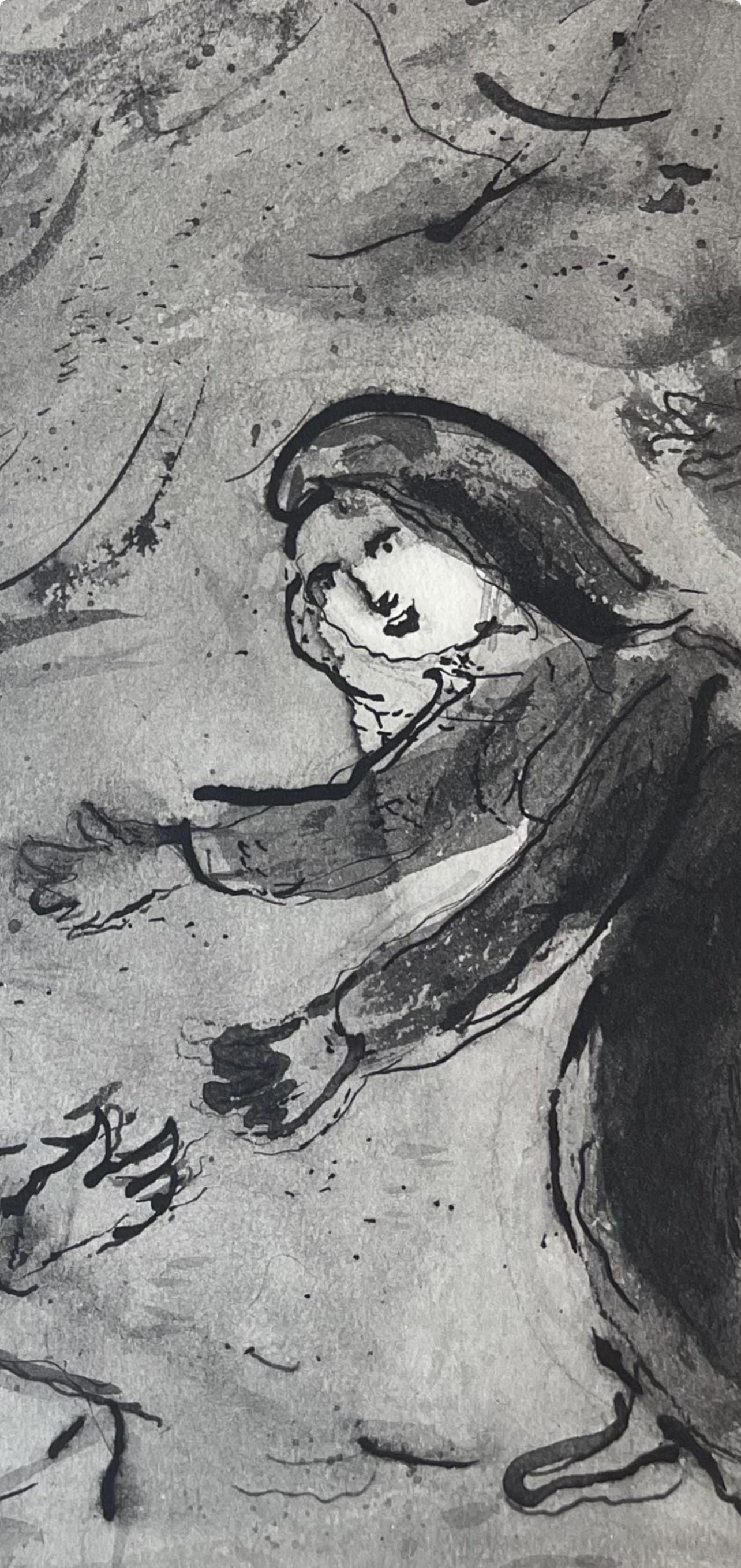 Lithograph - Marc Chagall - Composition - Contes de Boccace - Verve: Revue Artistique et Littraire - 2