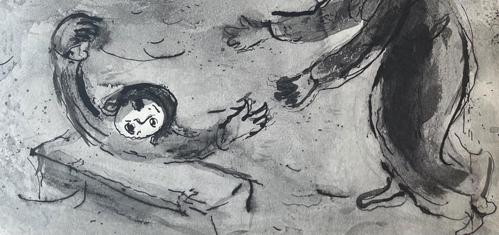 Lithograph - Marc Chagall - Composition - Contes de Boccace - Verve: Revue Artistique et Littraire - 4