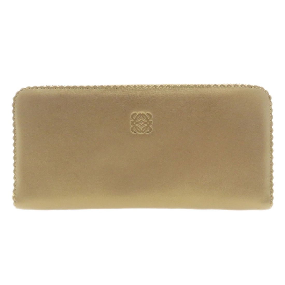 Lambskin LOEWE anagram Long wallet (with coin pocket) (1 of 19)