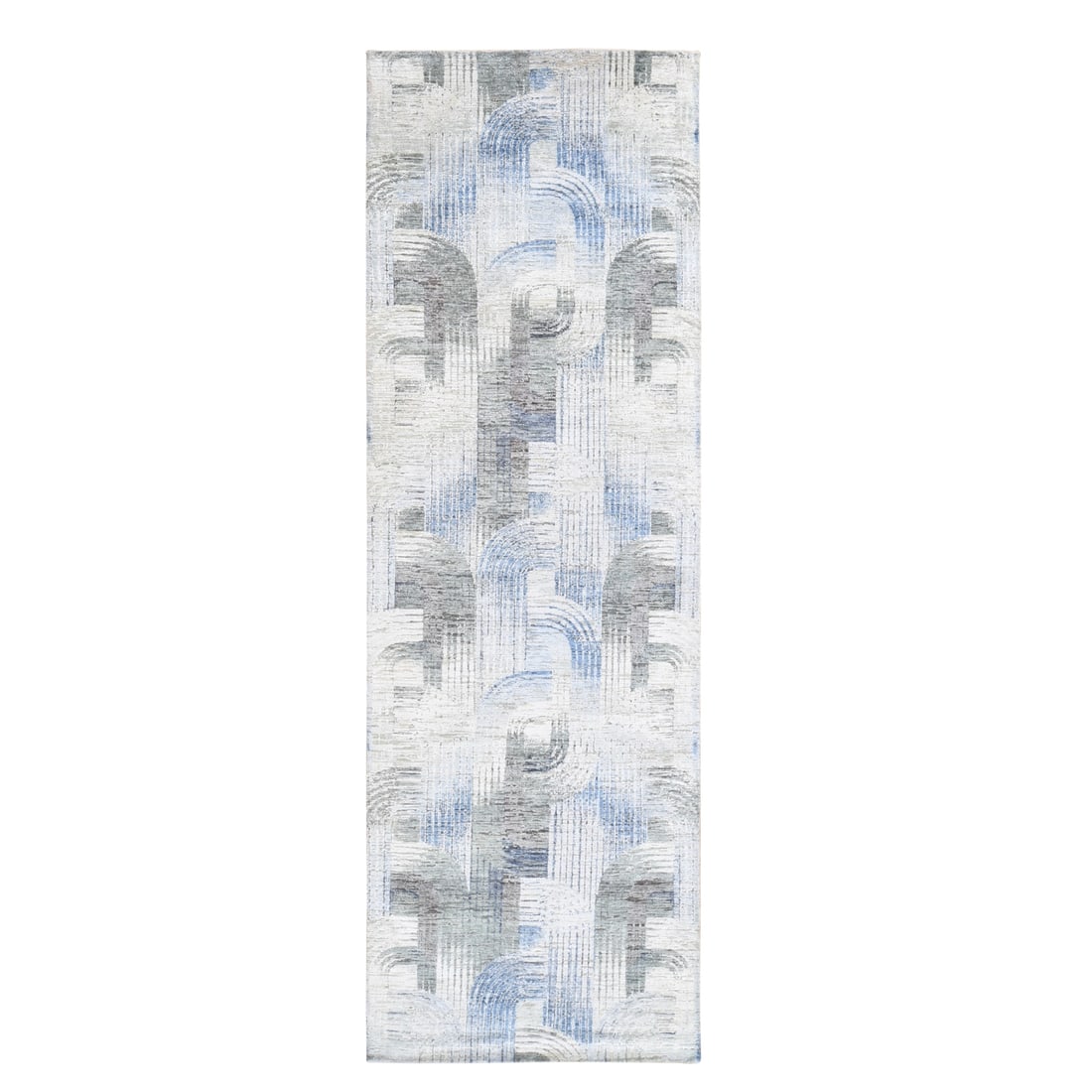 Rug 4'x12'5" THE INTERTWINED PASSAGE Silk with Text Wool Wide Runner: Rug 4'x12'5" THE INTERTWINED PASSAGE Silk with Text Wool Wide Runner This listing features Rug 4'x12'5" THE INTERTWINED PASSAGE Silk with Text Wool Wide Runner. Item specifics are provided below. 