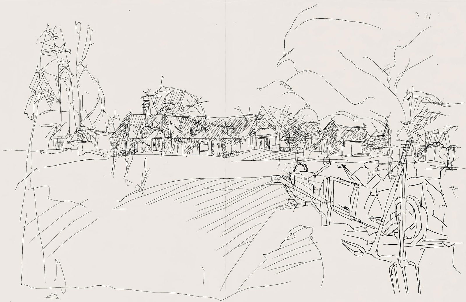 Etching - Jacques Villon - Composition (Ginestet/ Pouillon 42-64) - Hsiode - Les Travaux et les: Etching - Jacques Villon - Composition (Ginestet/ Pouillon 42-64) - Hsiode - Les Travaux et les Jours This listing features Etching - Jacques Villon - Composition (Ginestet/ Pouillon 42-64) - Hsiode