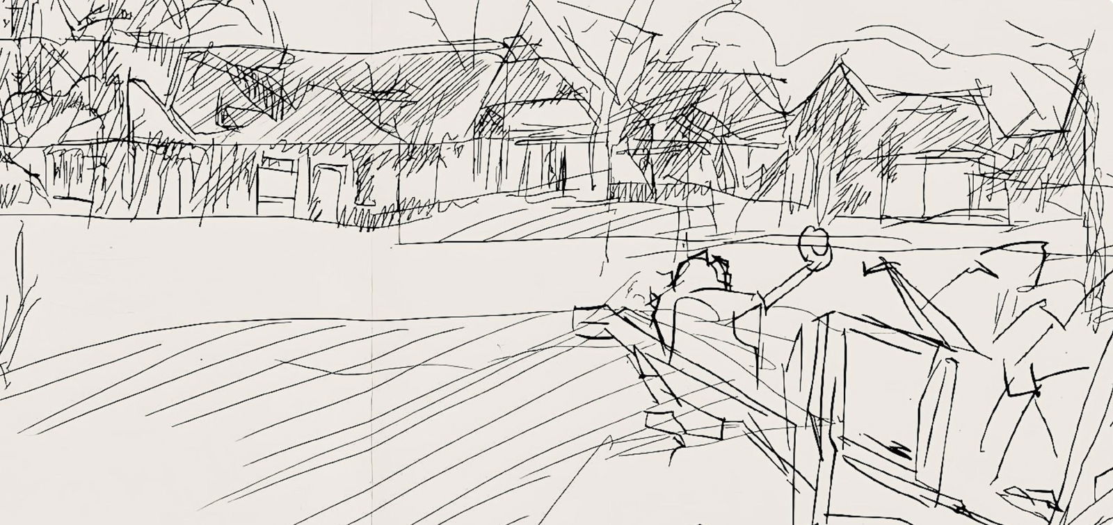 Etching - Jacques Villon - Composition (Ginestet/ Pouillon 42-64) - Hsiode - Les Travaux et les - 3