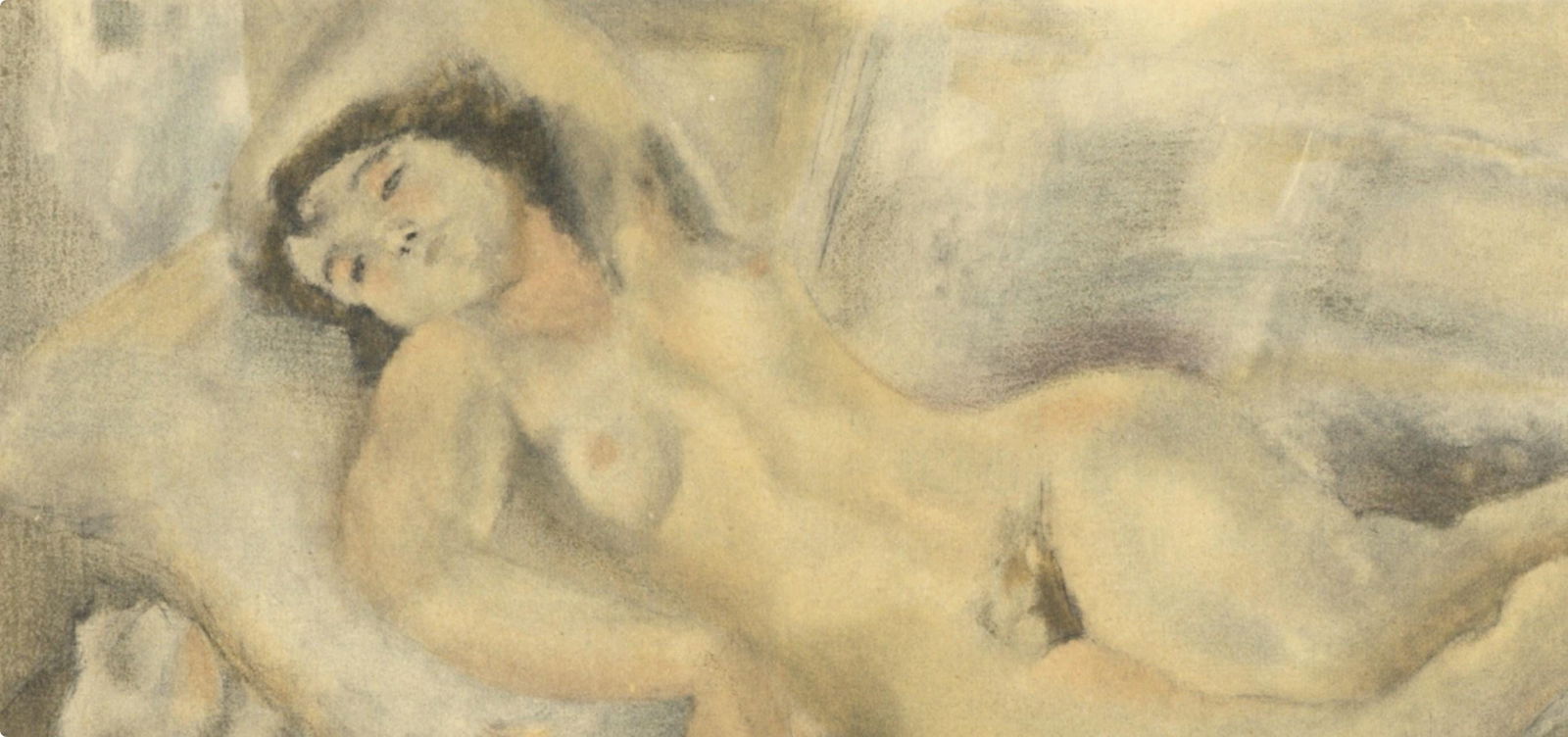 Lithograph - Jules Pascin - Manolita - Pascin - 3