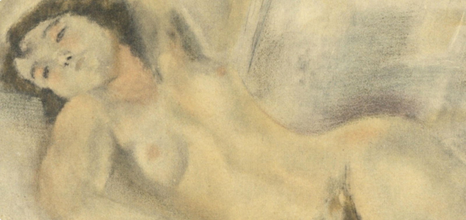 Lithograph - Jules Pascin - Manolita - Pascin - 4