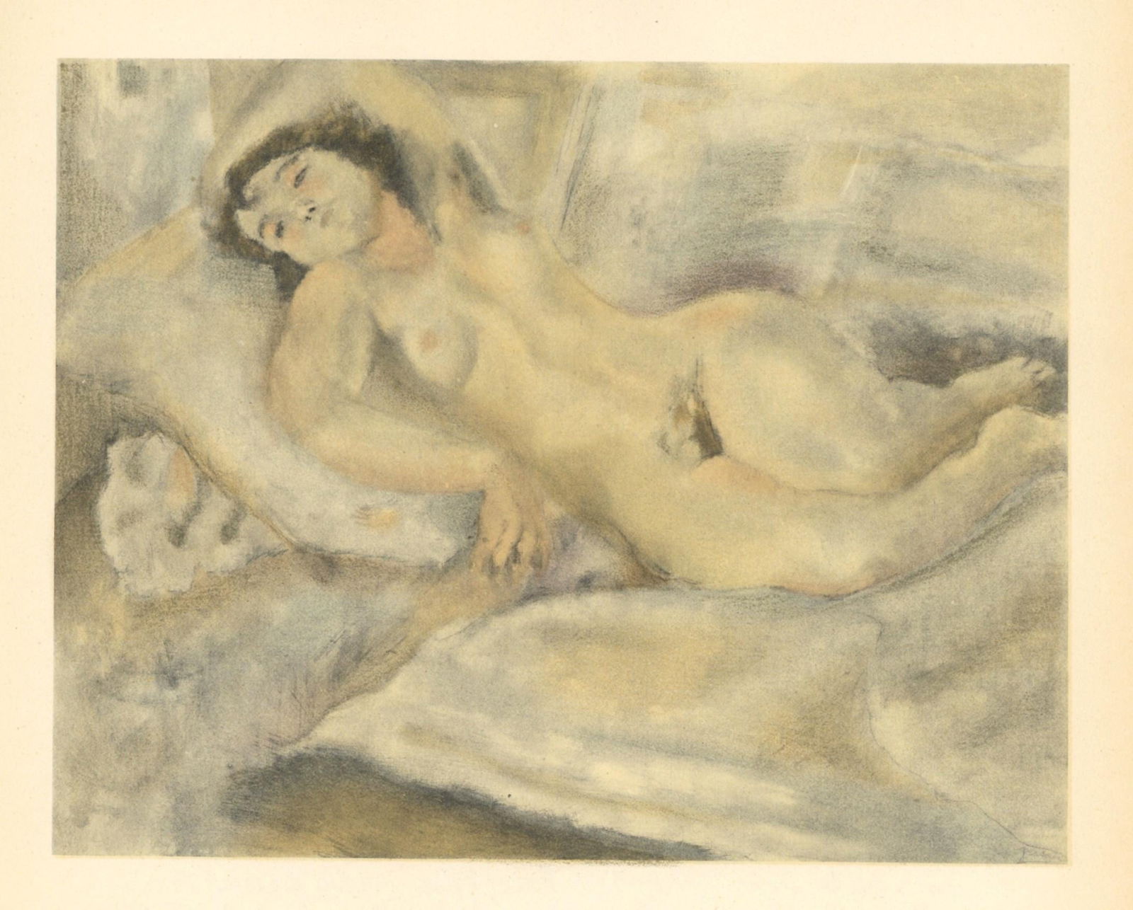Lithograph - Jules Pascin - Manolita - Pascin - 5